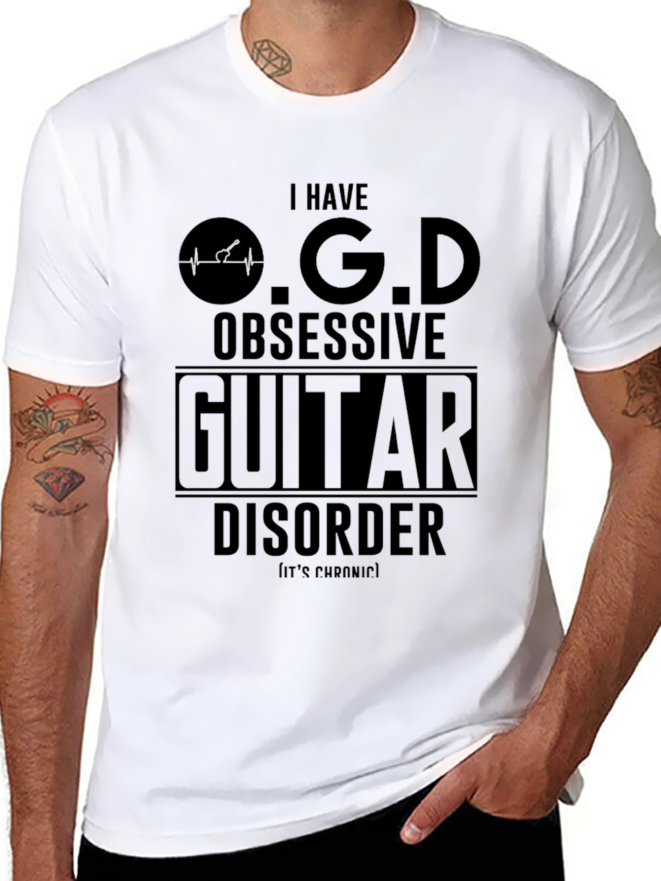Obsessive Guitar Disorder Graphic T-Shirt