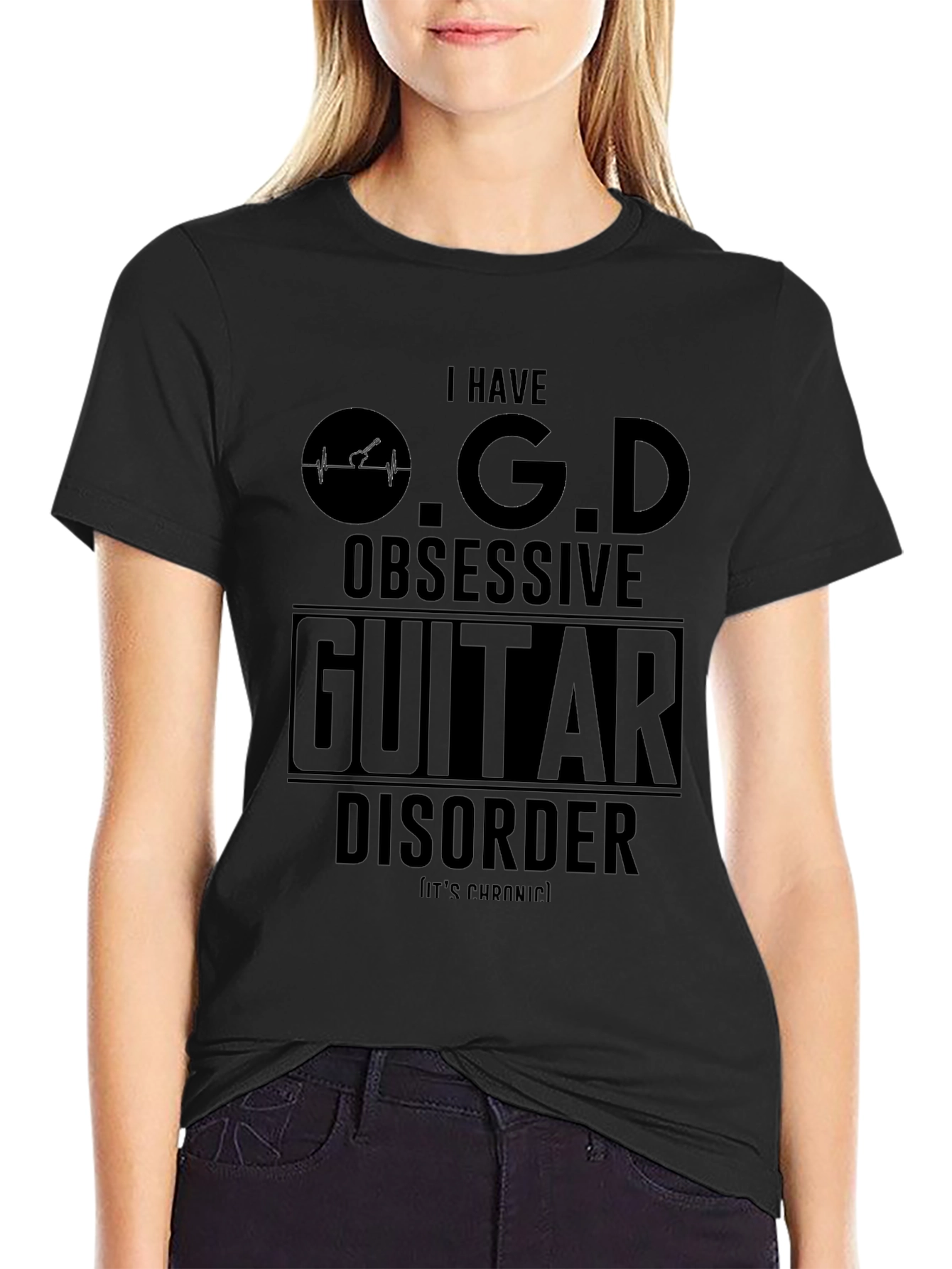 Obsessive Guitar Disorder Graphic T-Shirt