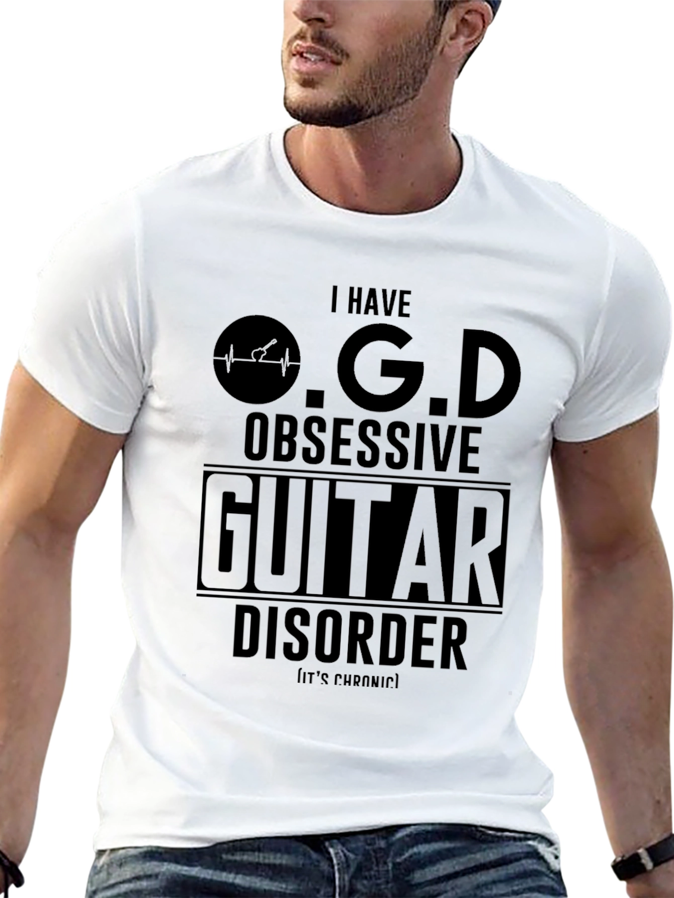 Obsessive Guitar Disorder Graphic T-Shirt