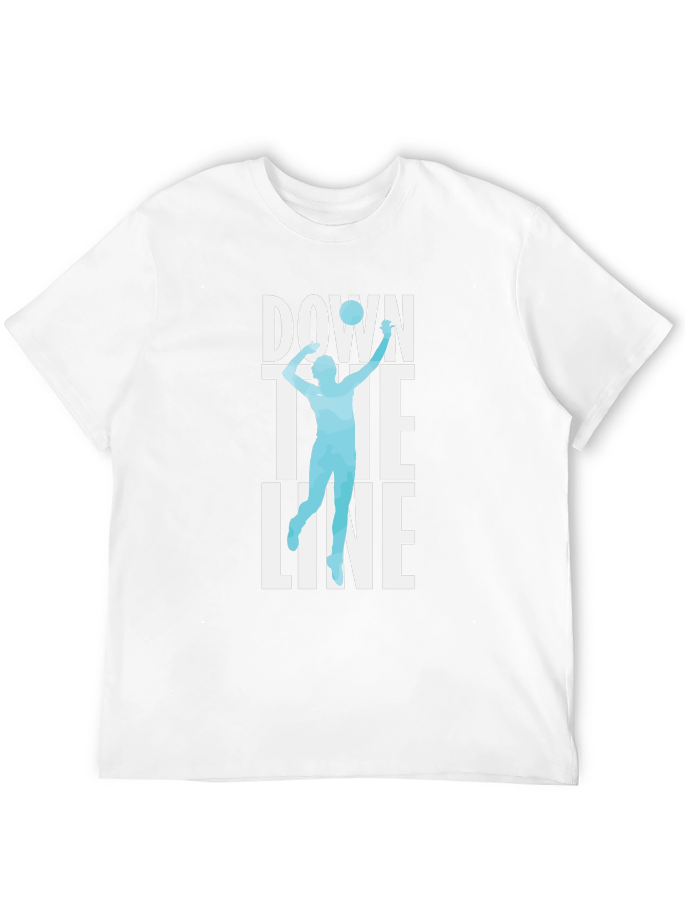 Down the Line Volleyball Graphic Tee