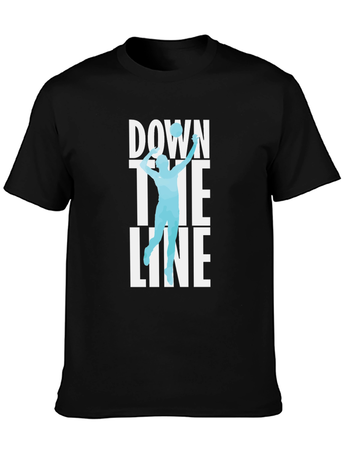 Down the Line Volleyball Graphic Tee