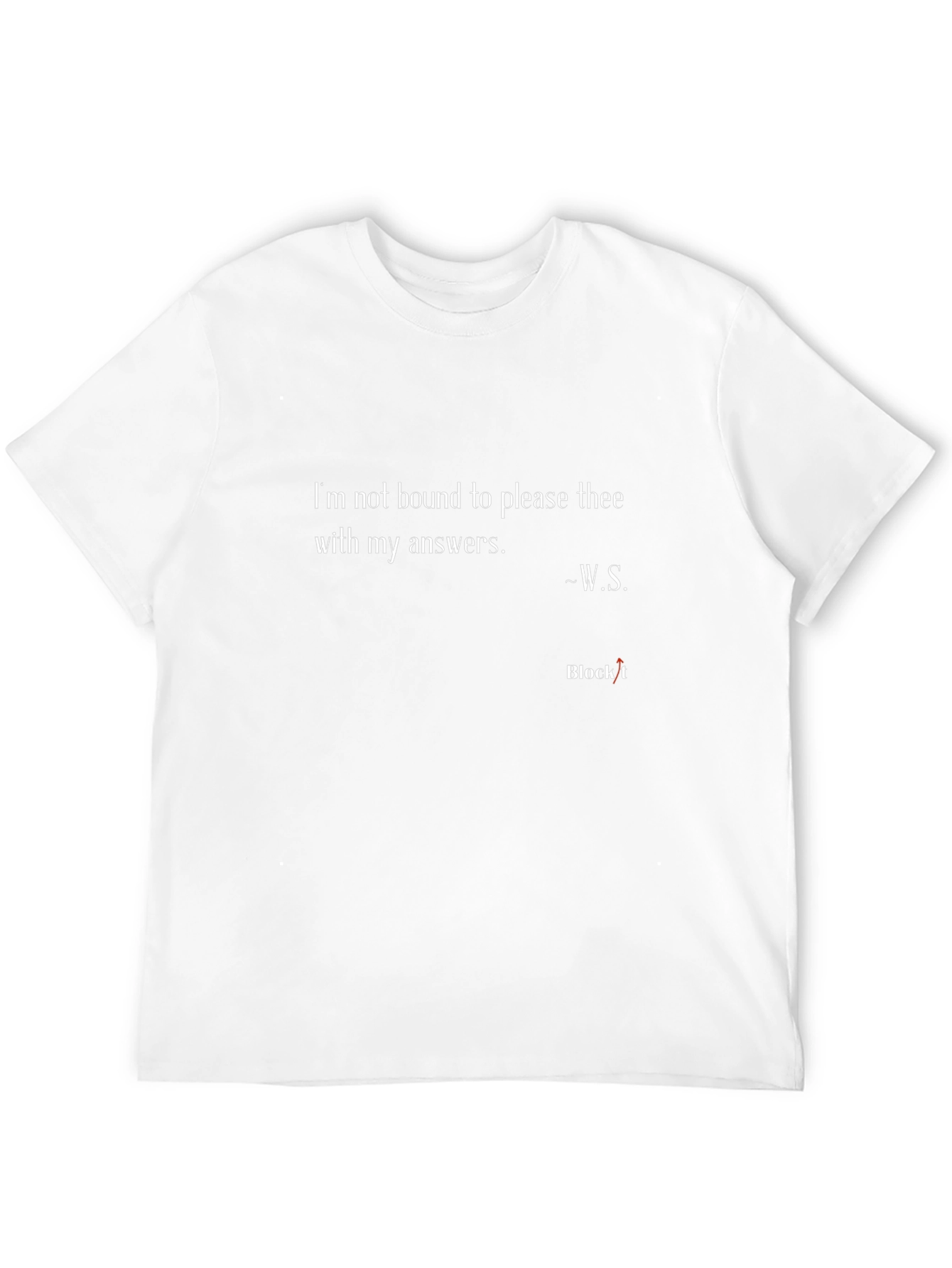 Im Not Bound T-Shirt - Literary Quote Tee
