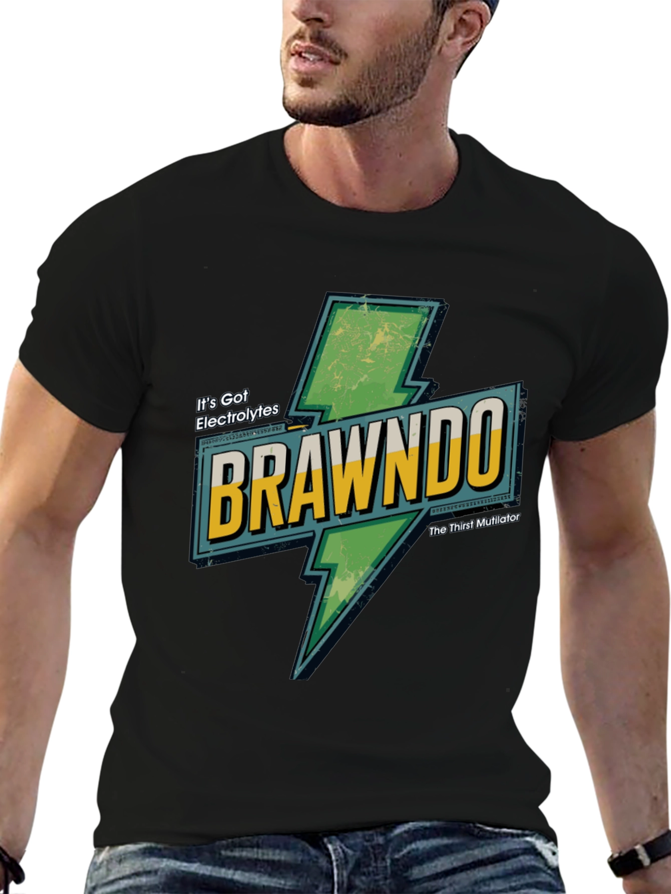 Brawndo Electrolyte T-Shirt - The Thirst Mutilator