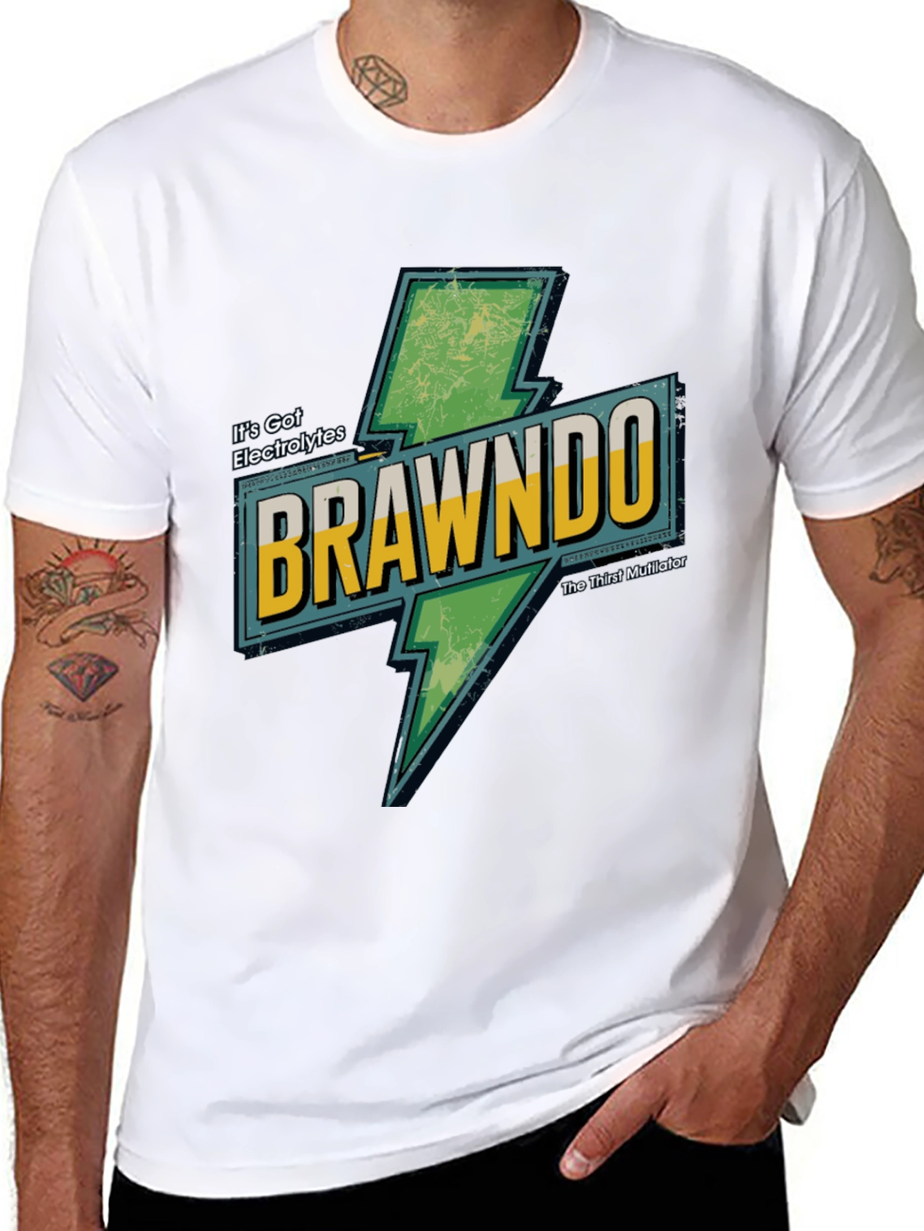 Brawndo Electrolyte T-Shirt - The Thirst Mutilator