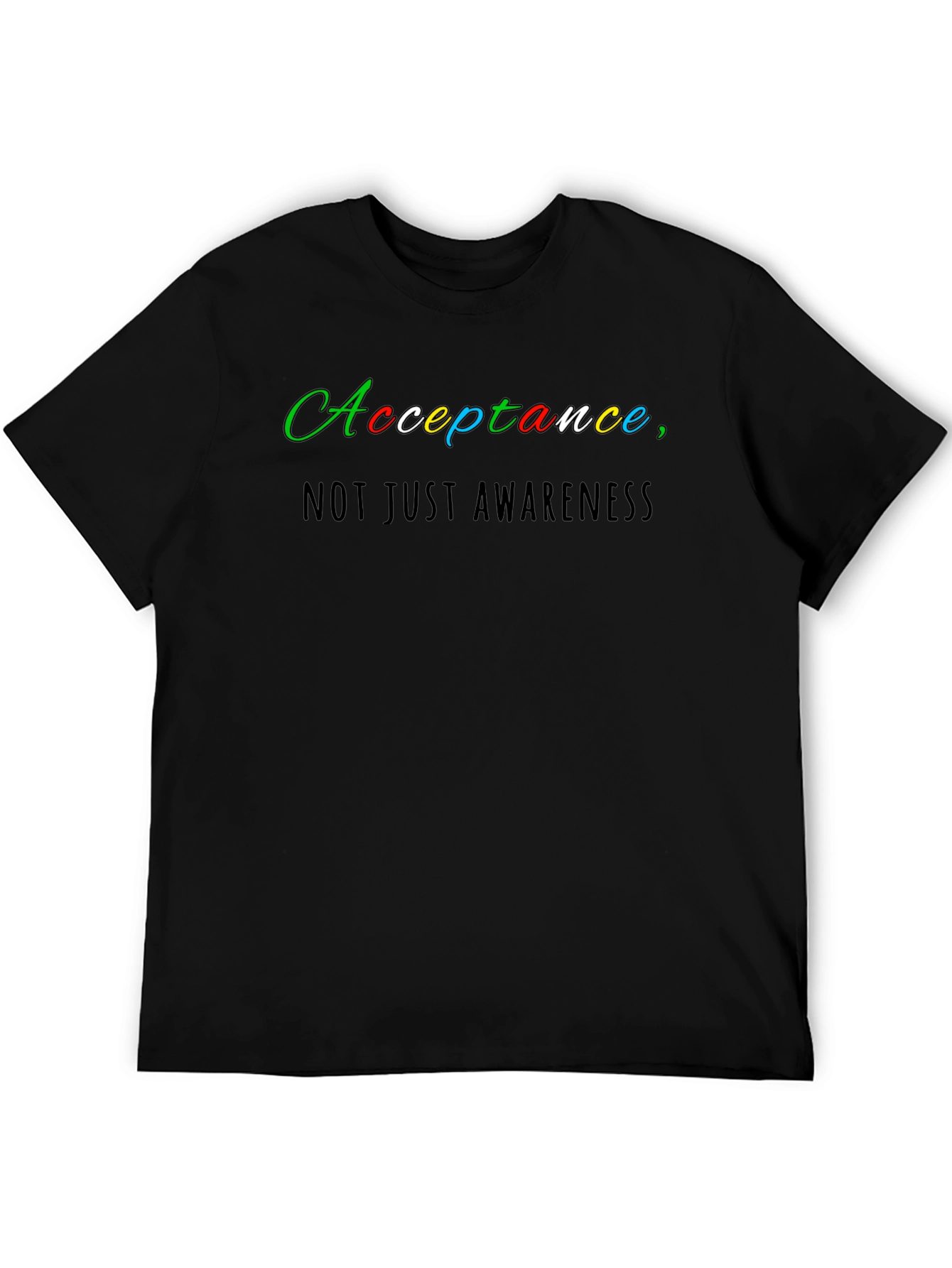 Autism Acceptance T-Shirt - Not Just Awareness Tee