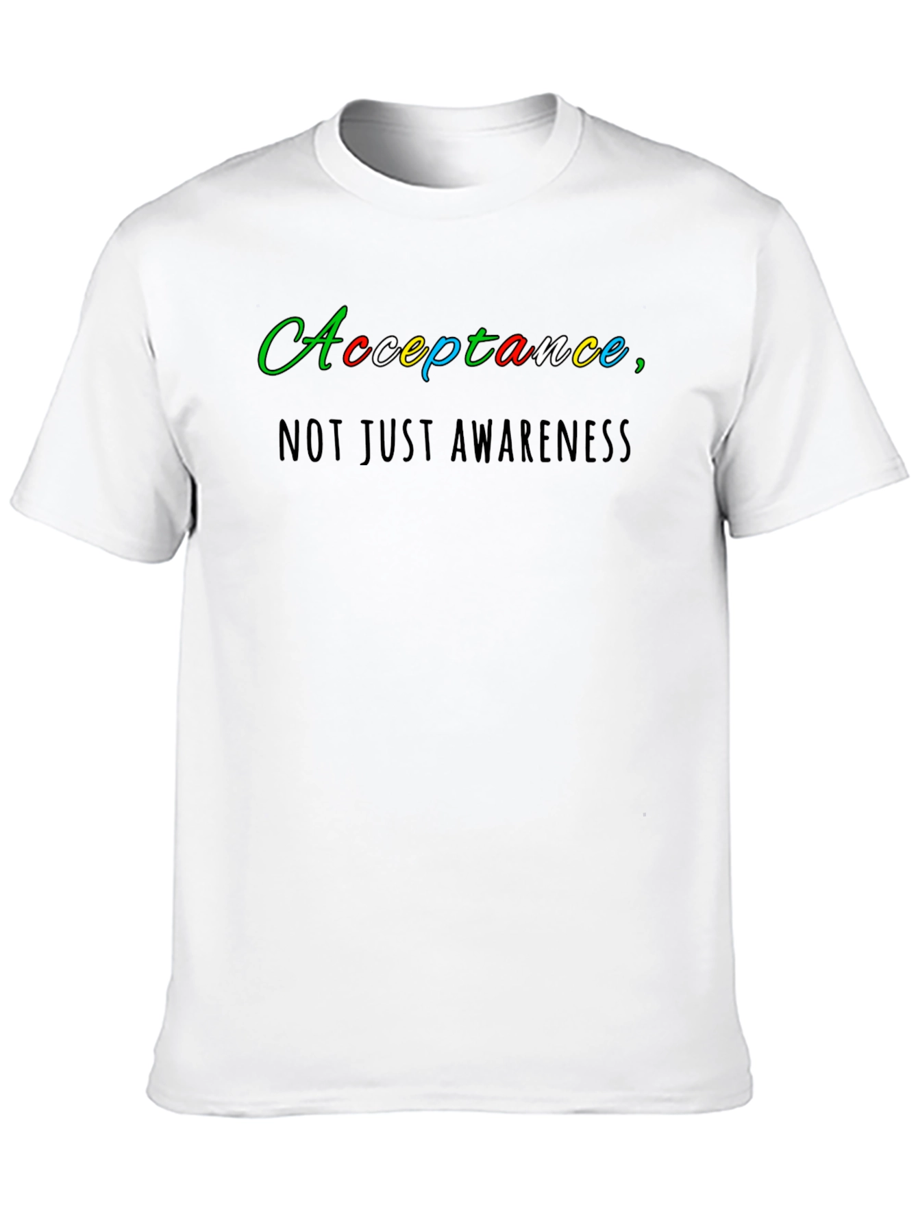 Autism Acceptance T-Shirt - Not Just Awareness Tee