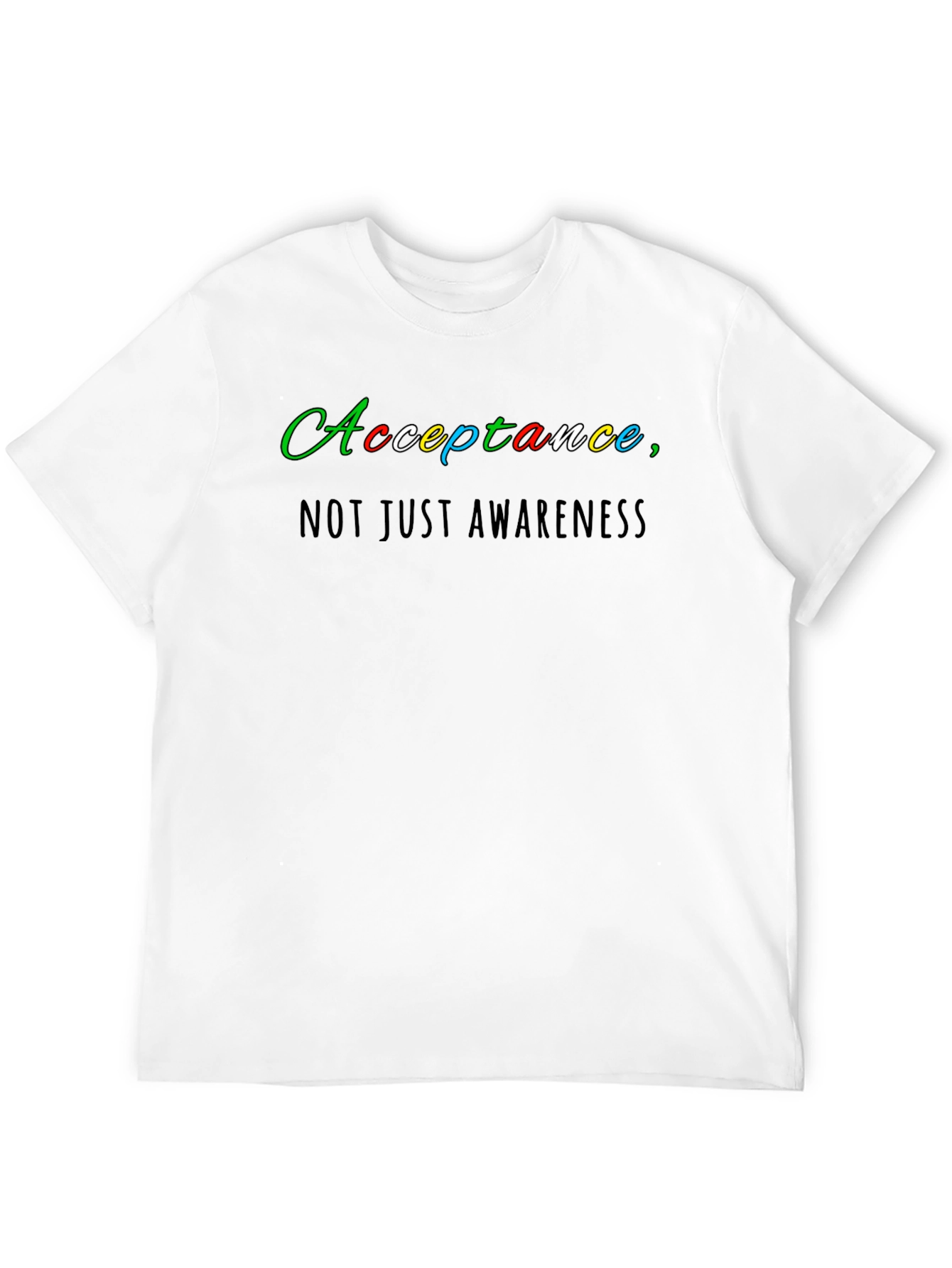 Autism Acceptance T-Shirt - Not Just Awareness Tee