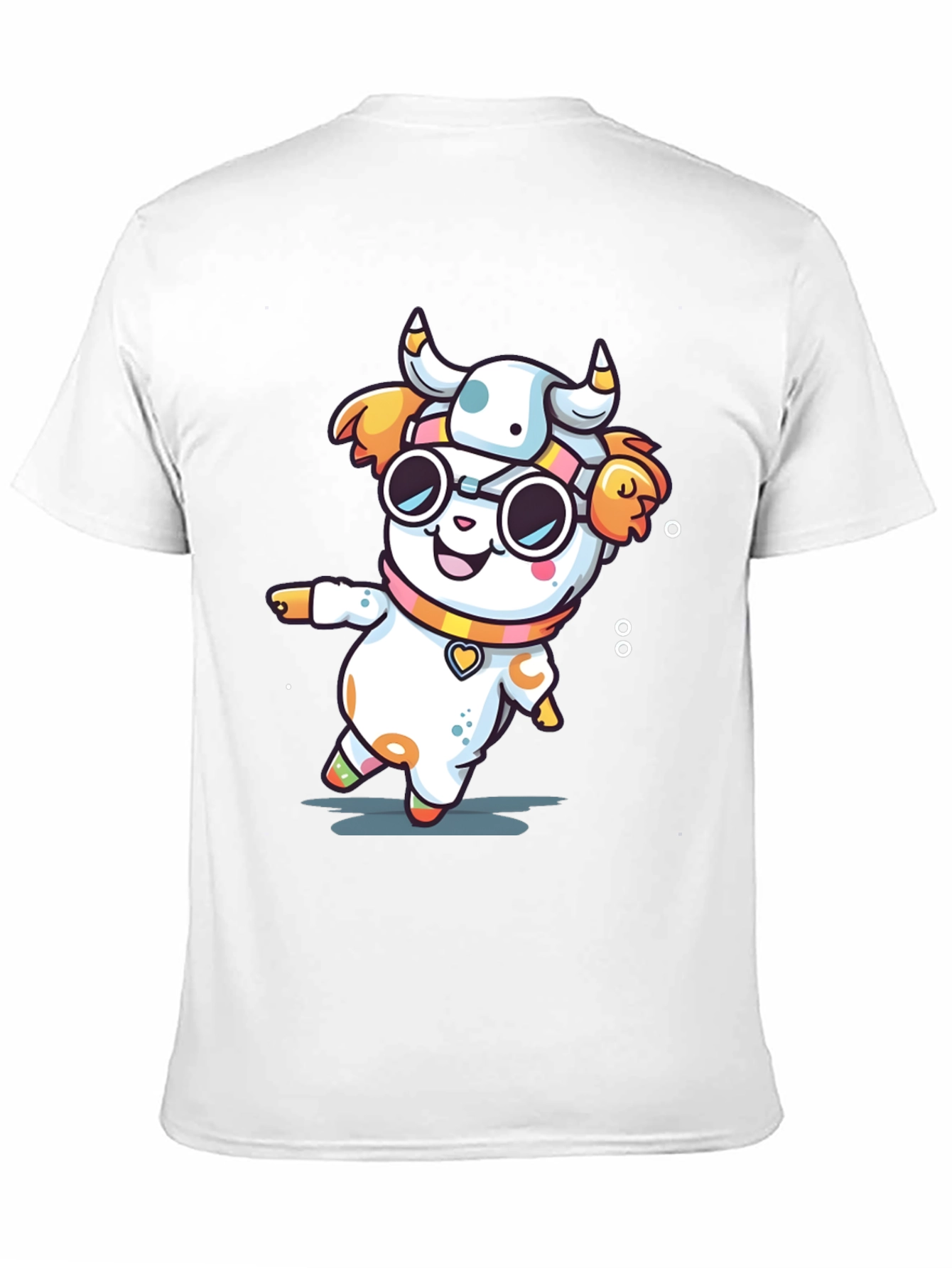 Cow Mascot Cartoon T-Shirt