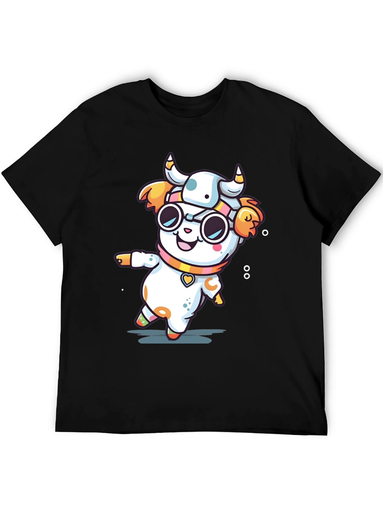 Cow Mascot Cartoon T-Shirt