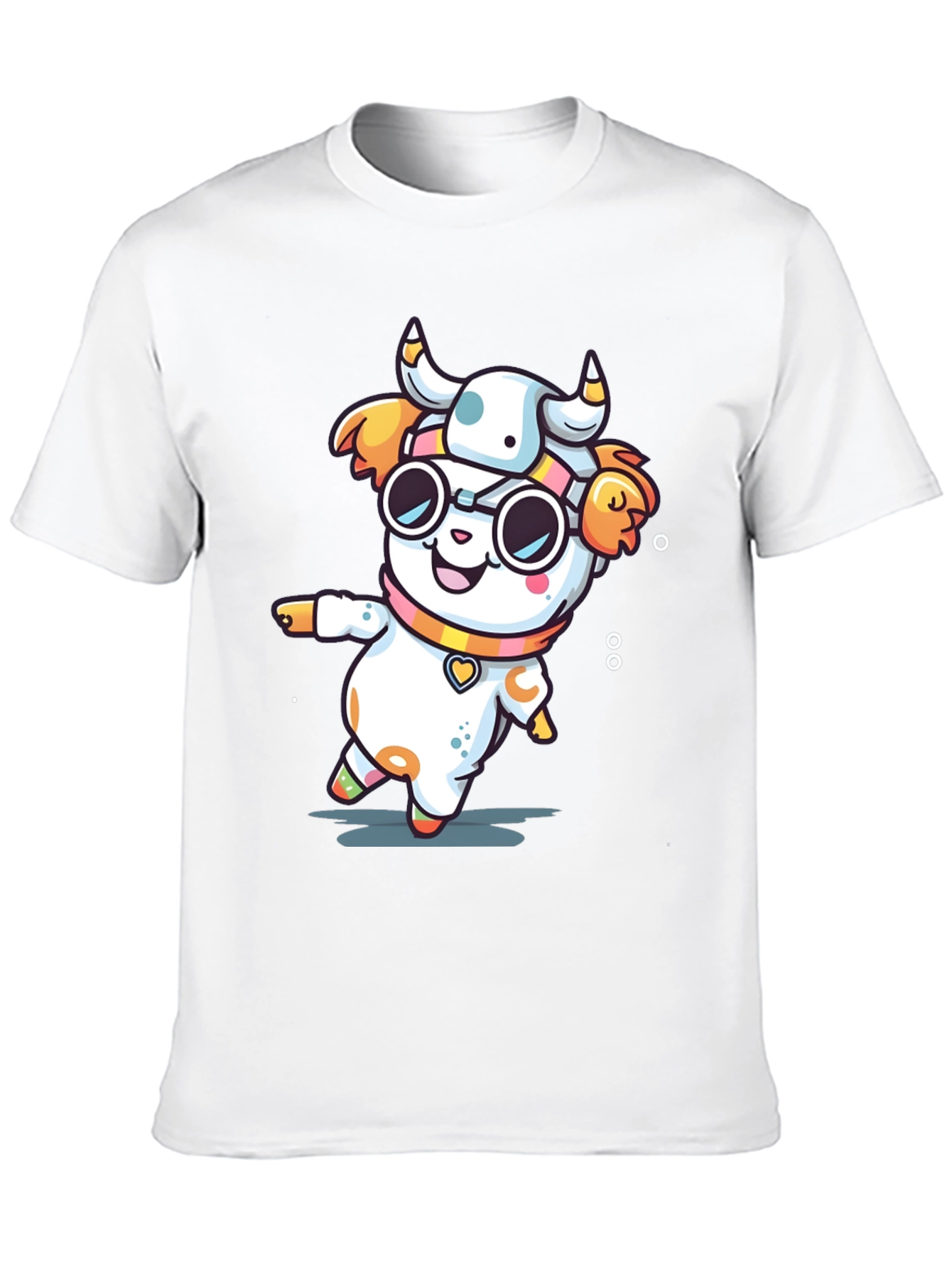 Cow Mascot Cartoon T-Shirt