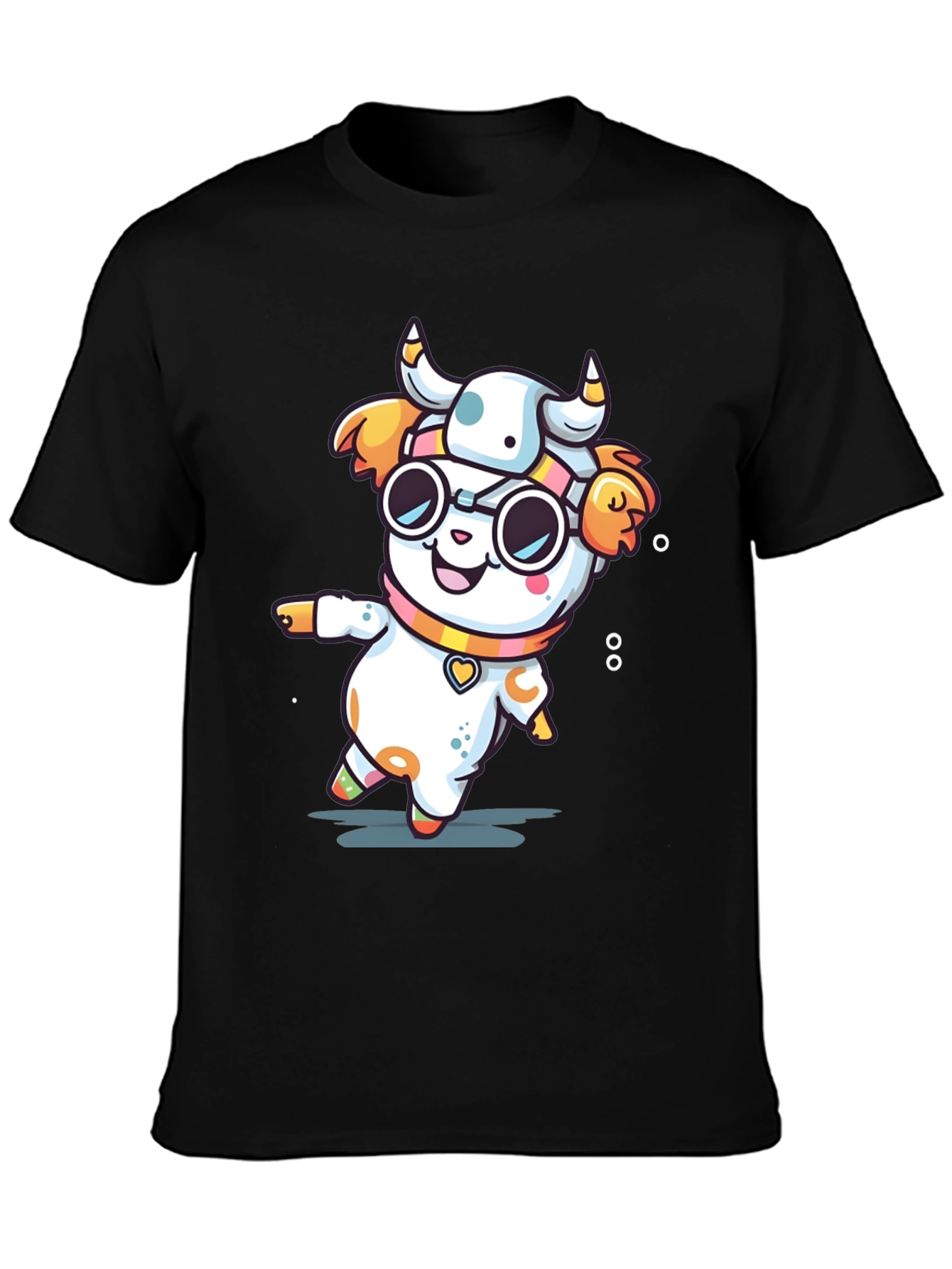 Cow Mascot Cartoon T-Shirt
