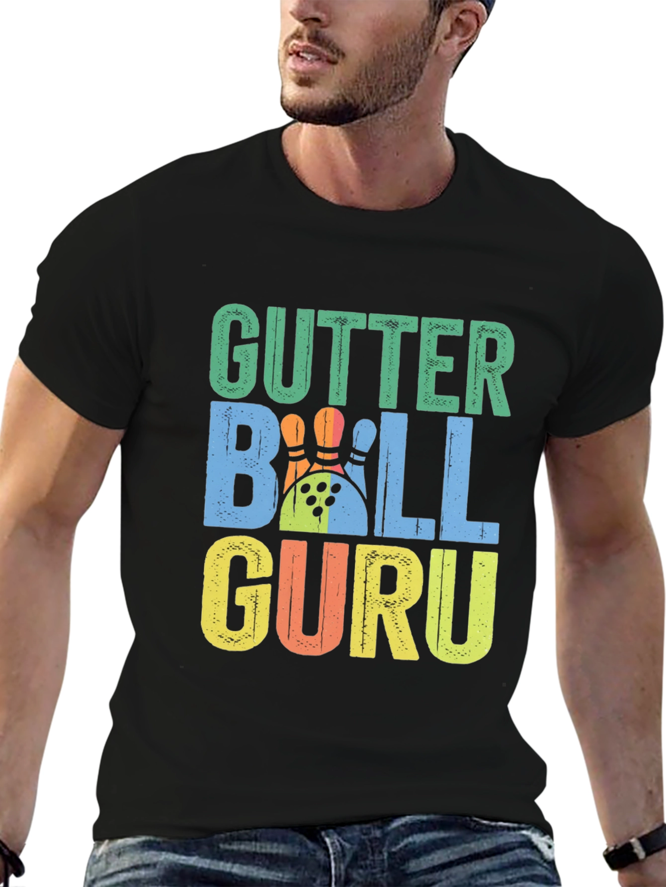 Gutter Ball Guru T-Shirt | Bowling Tee