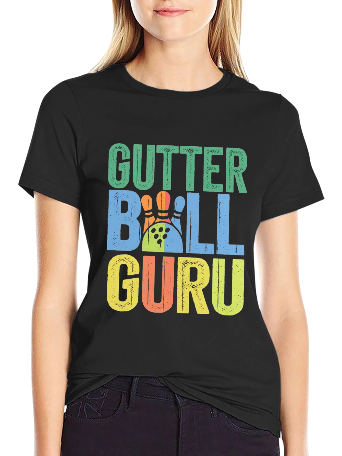 Gutter Ball Guru T-Shirt | Bowling Tee