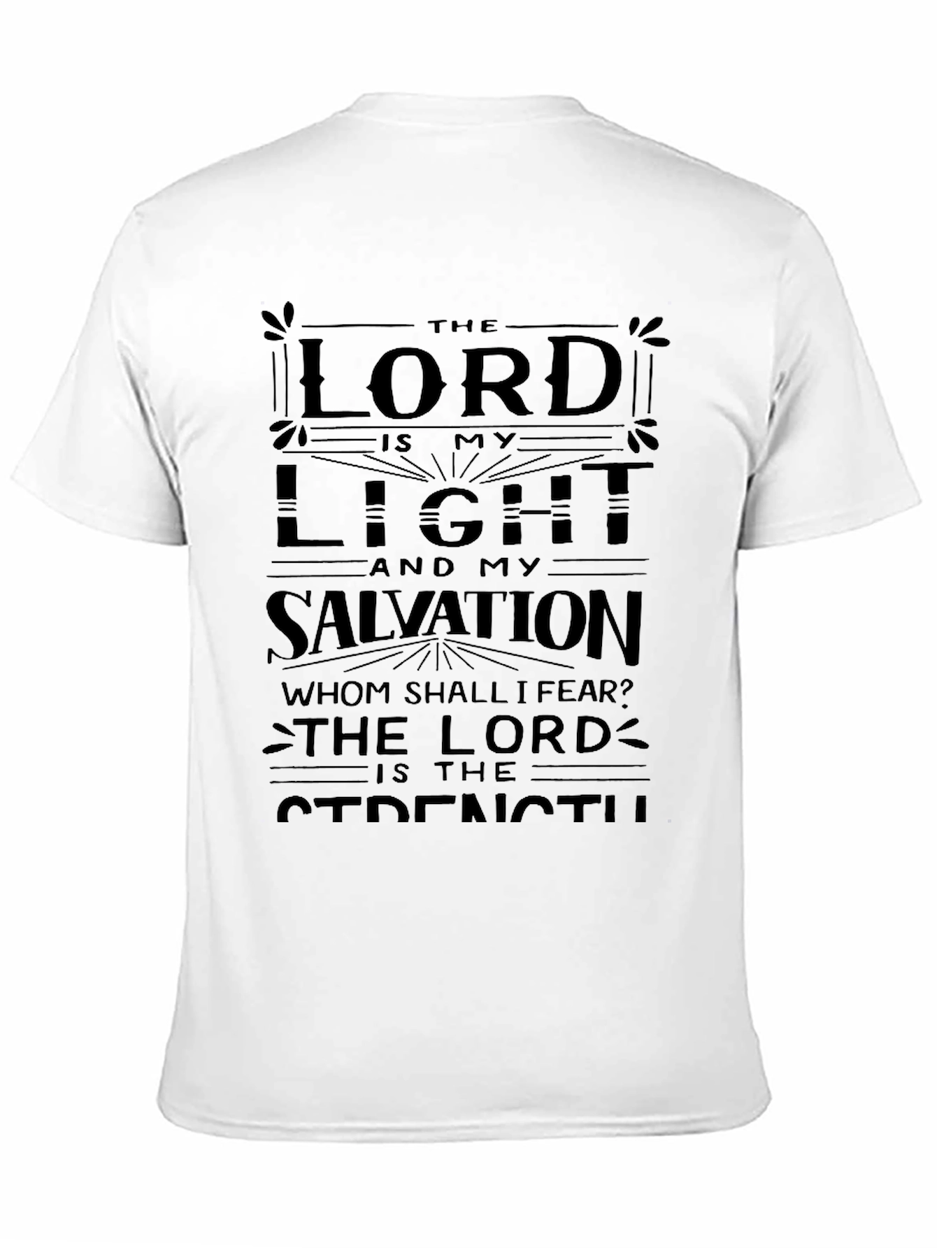 The Lord is My Light Graphic Tee