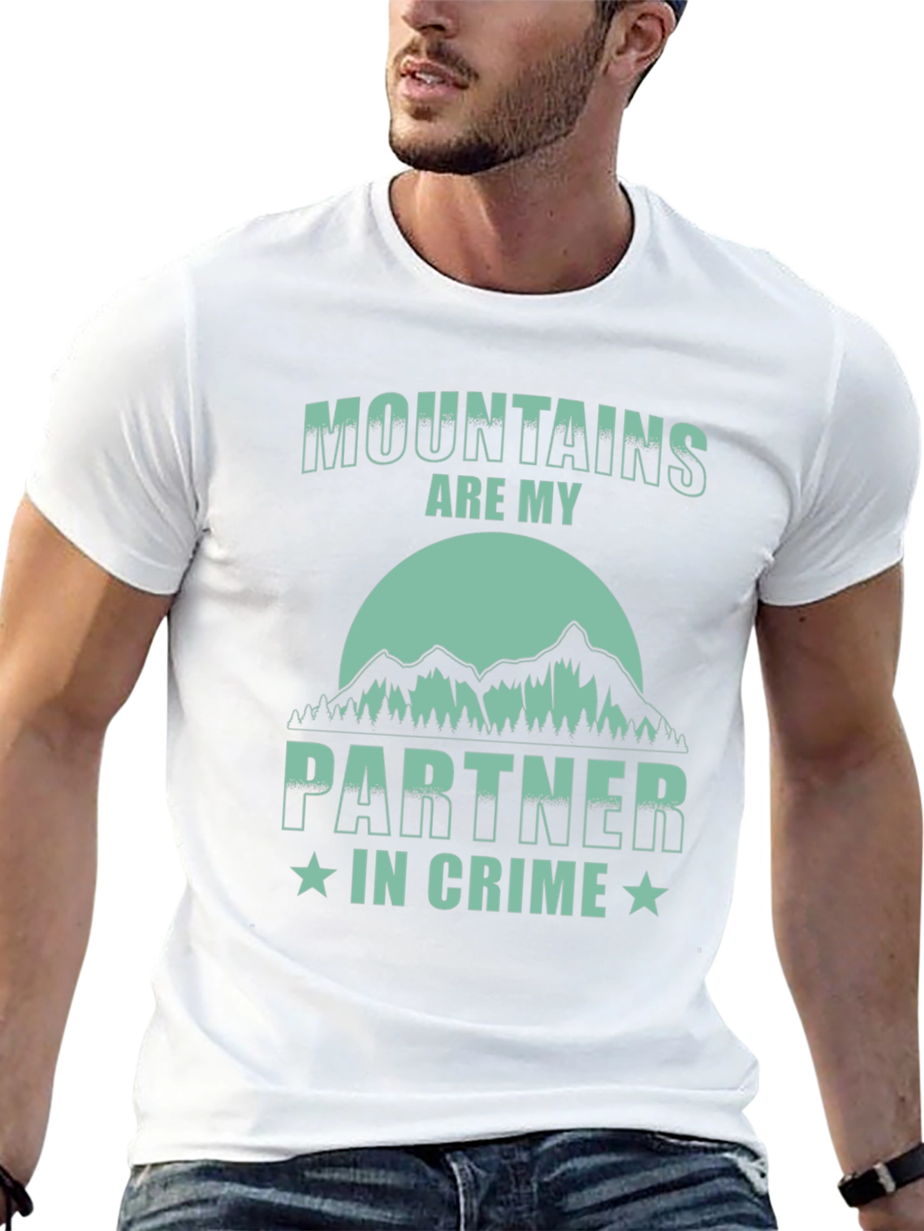 Mountains Are My Partner In Crime T-Shirt