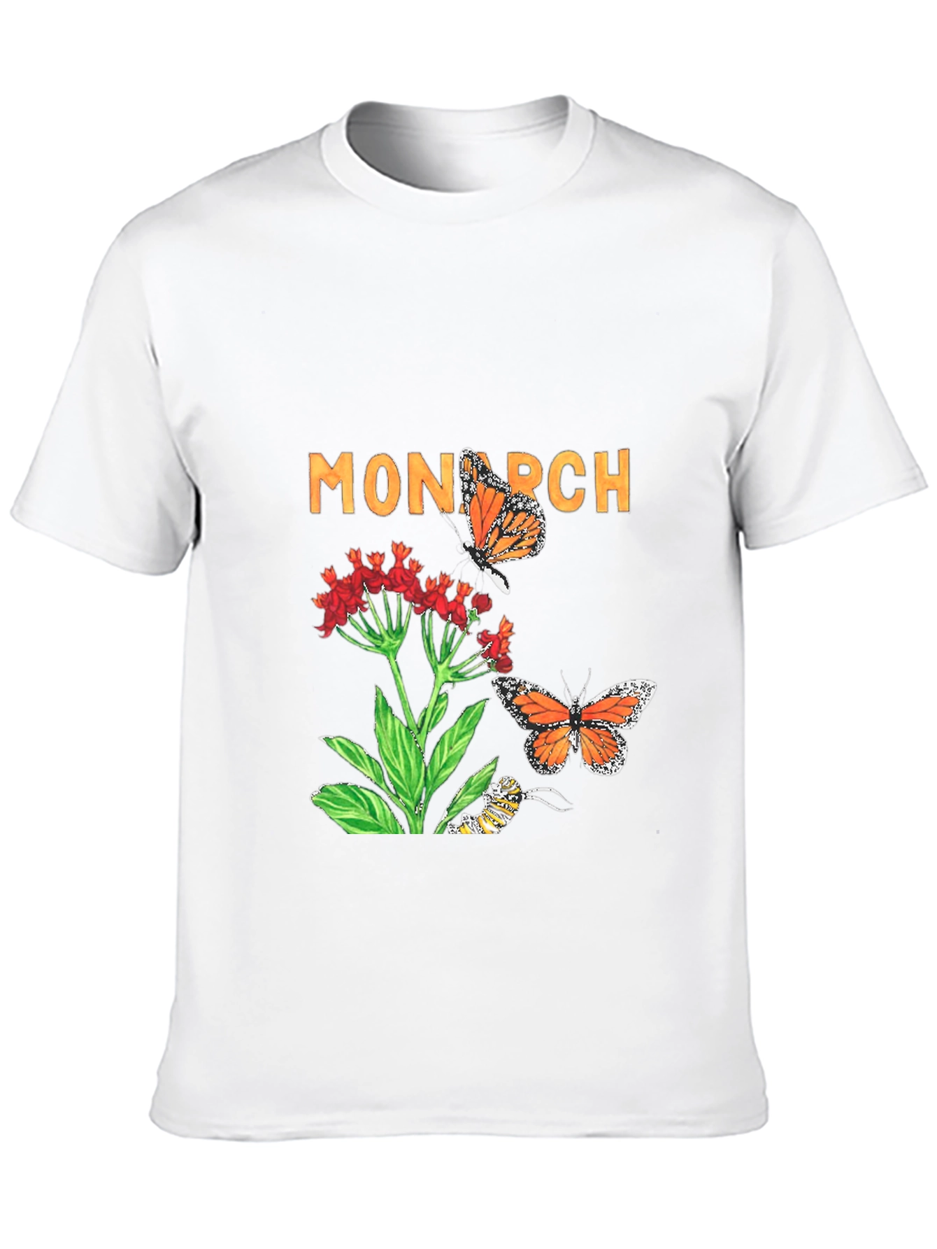 Monarch Butterfly Graphic Tee - Nature Lover T-Shirt
