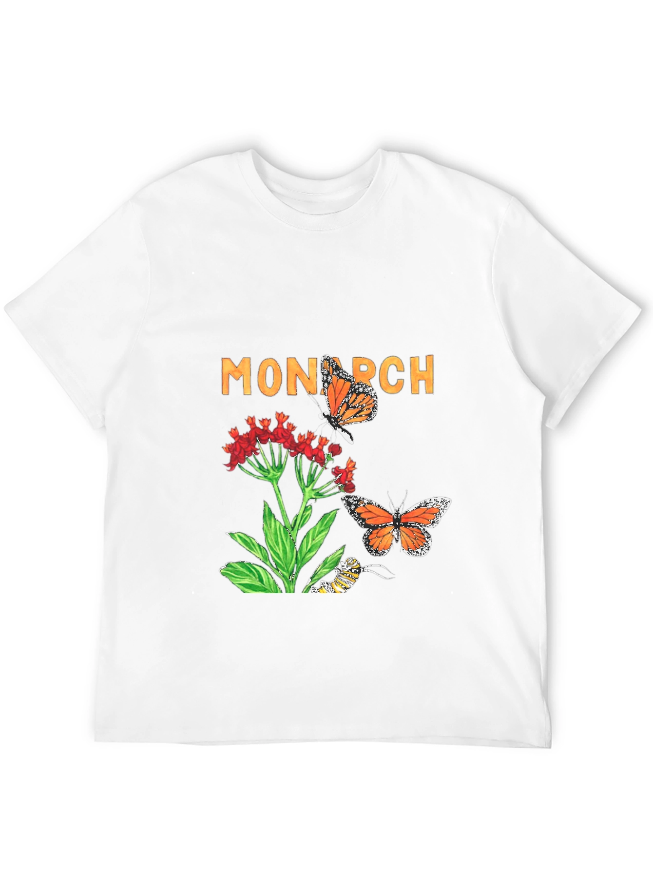 Monarch Butterfly Graphic Tee - Nature Lover T-Shirt