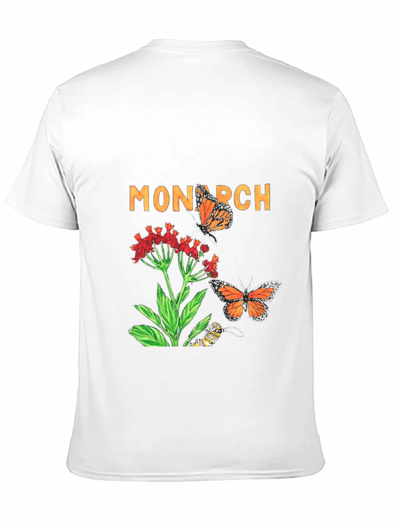 Monarch Butterfly Graphic Tee - Nature Lover T-Shirt