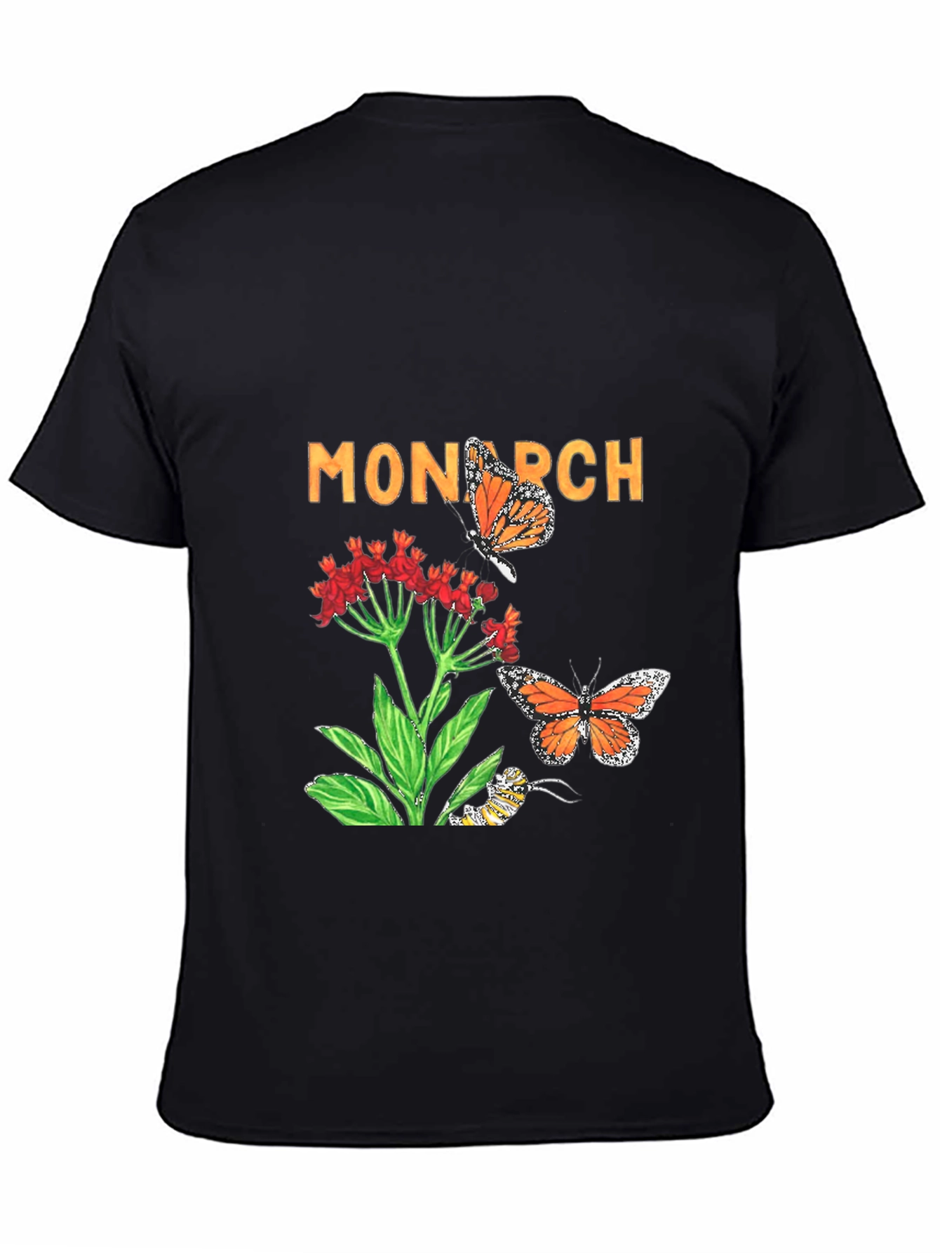 Monarch Butterfly Graphic Tee - Nature Lover T-Shirt
