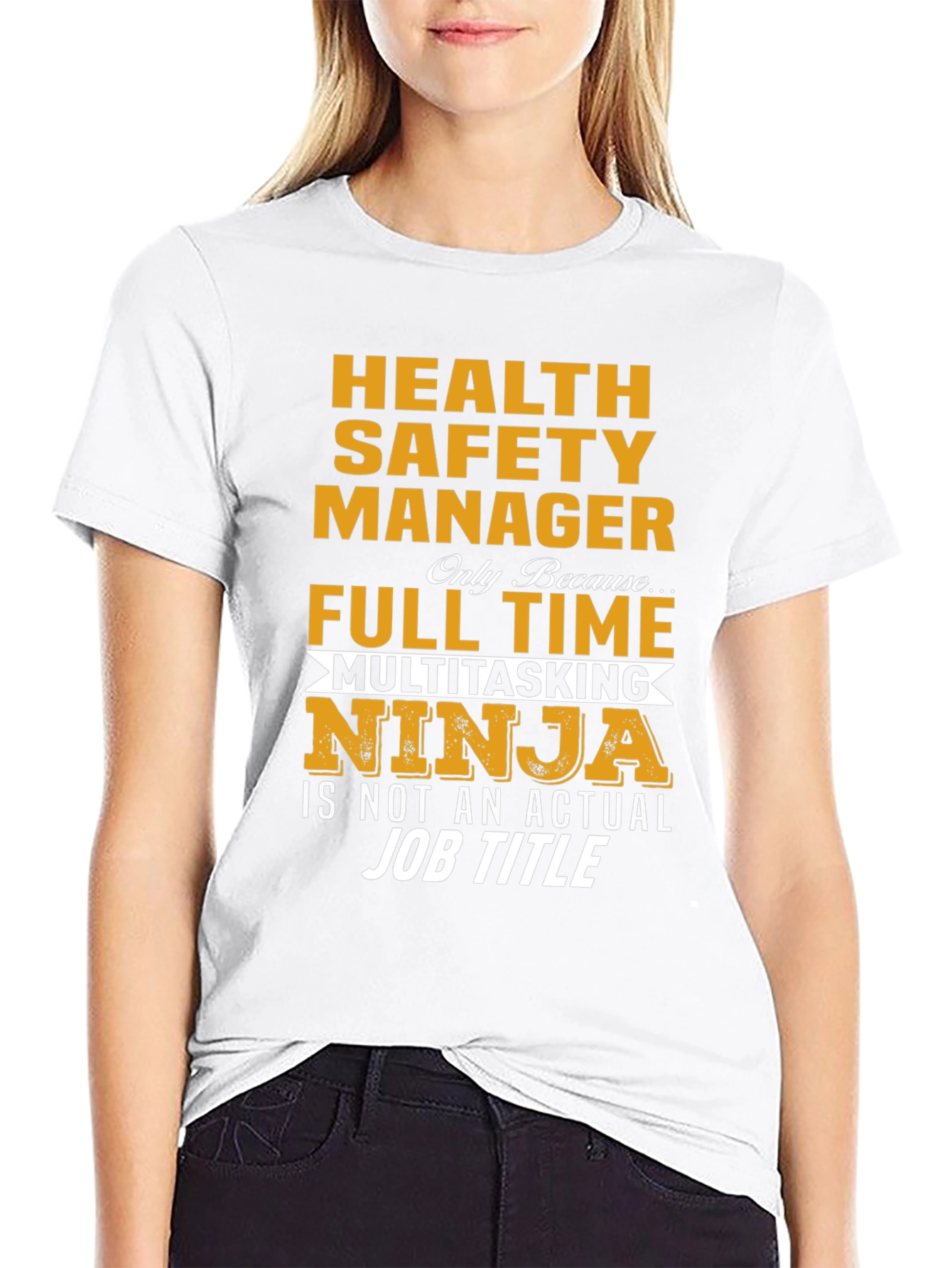 Health Safety Manager Multitasking Ninja T-Shirt