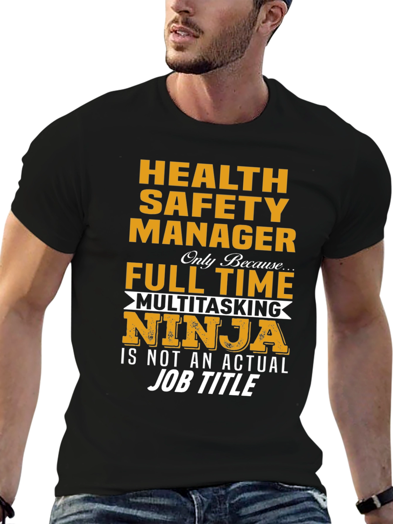 Health Safety Manager Multitasking Ninja T-Shirt