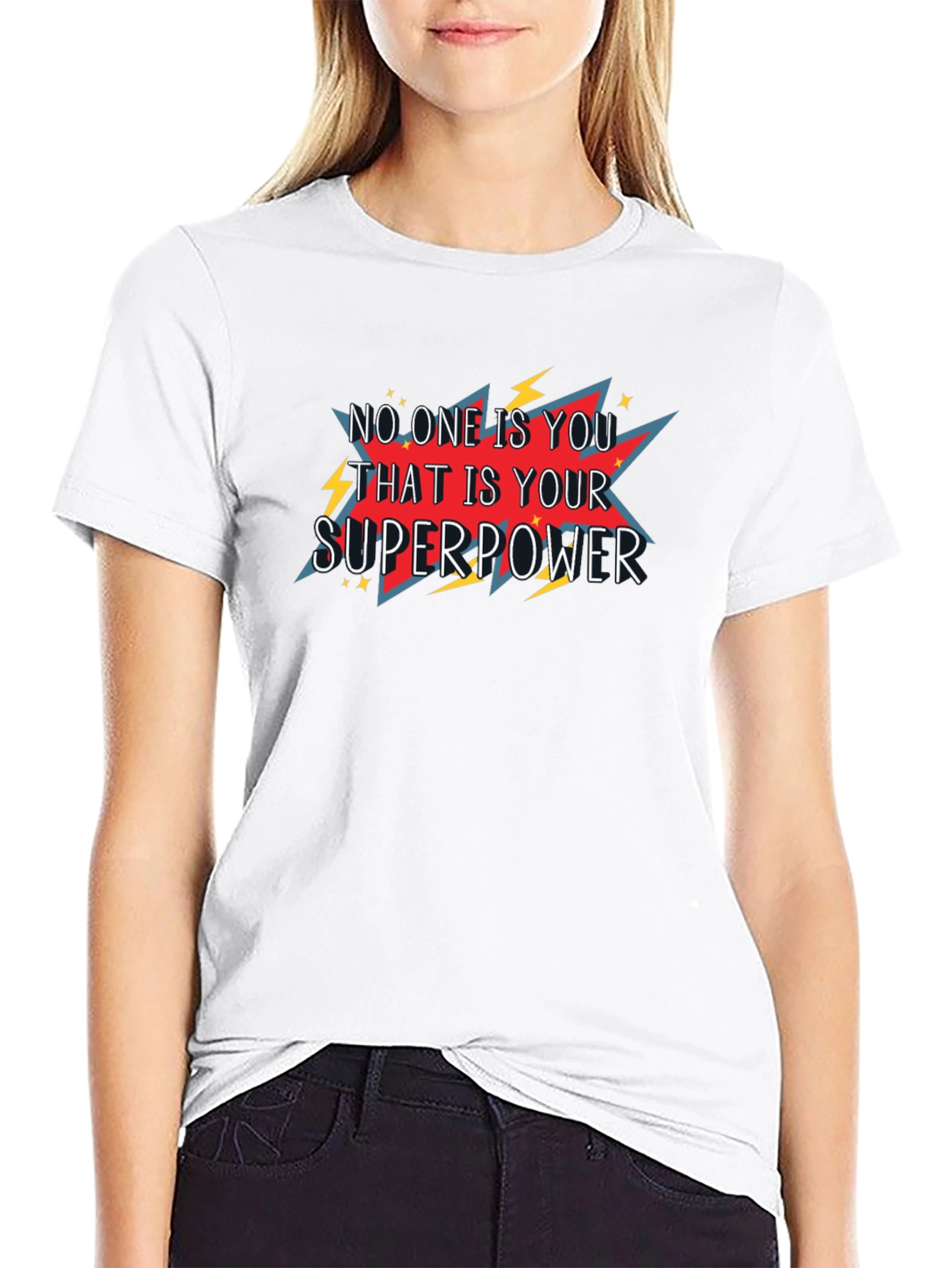 Be Yourself T-Shirt - Superpower Graphic Tee