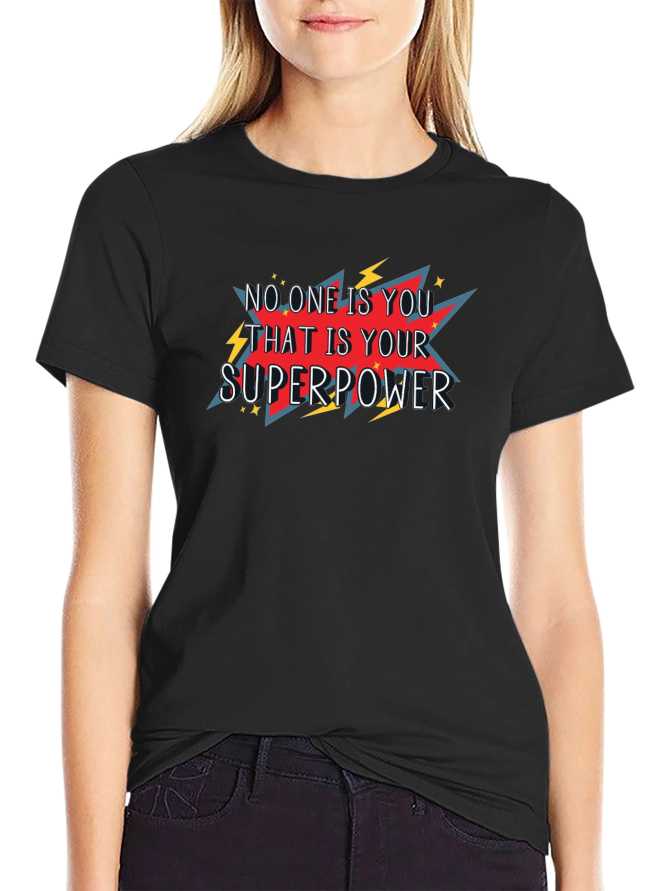Be Yourself T-Shirt - Superpower Graphic Tee