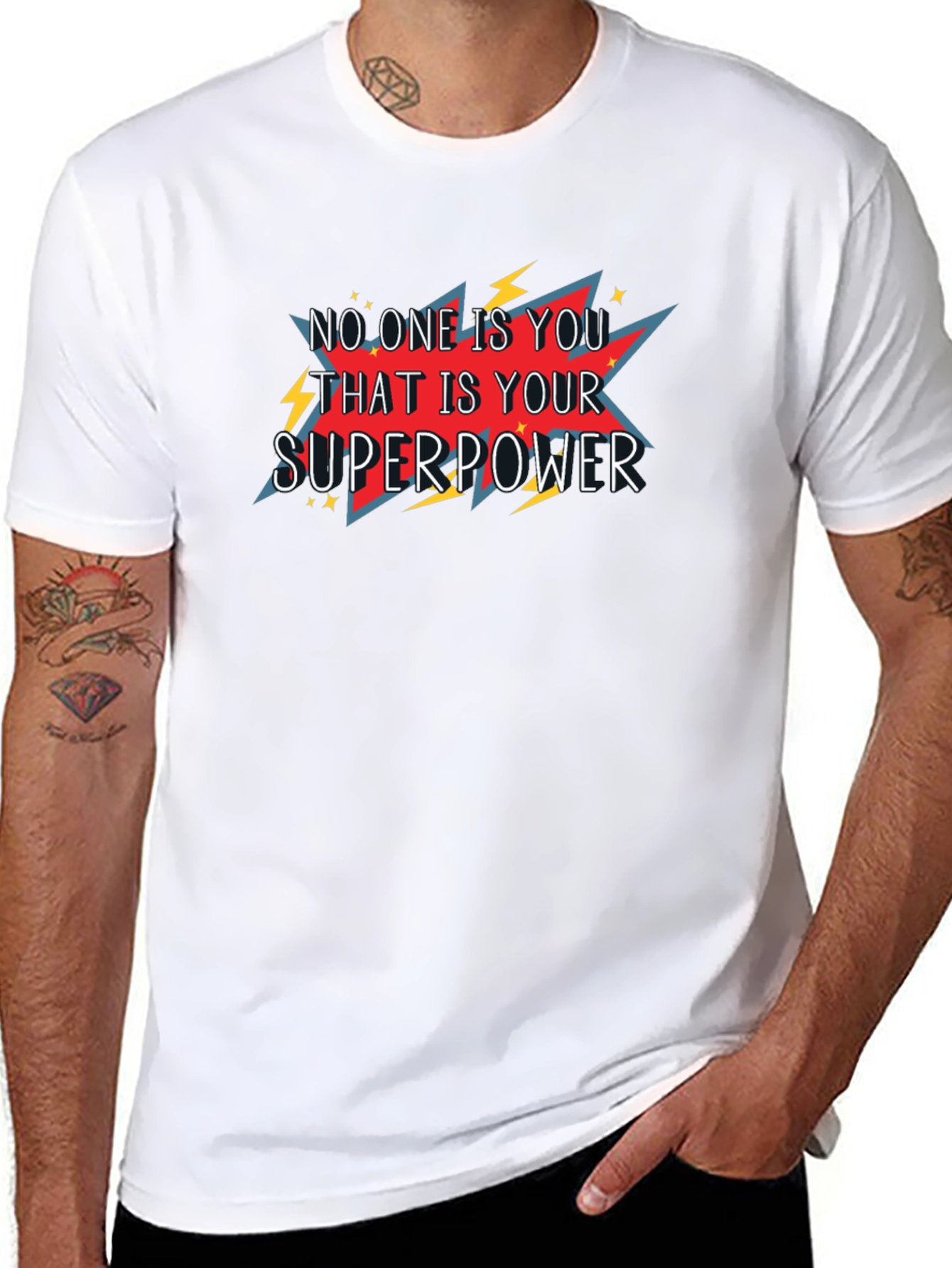 Be Yourself T-Shirt - Superpower Graphic Tee