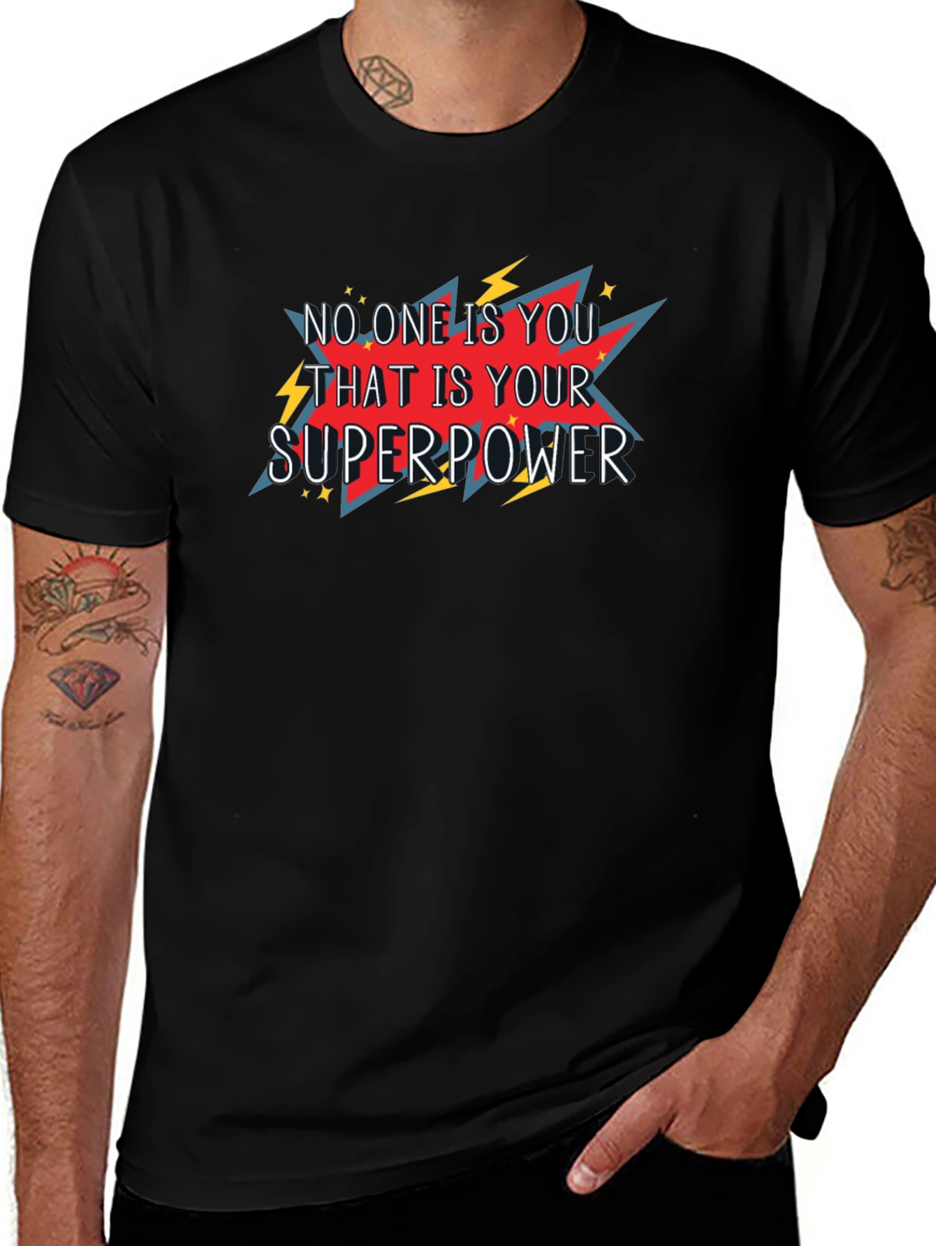 Be Yourself T-Shirt - Superpower Graphic Tee