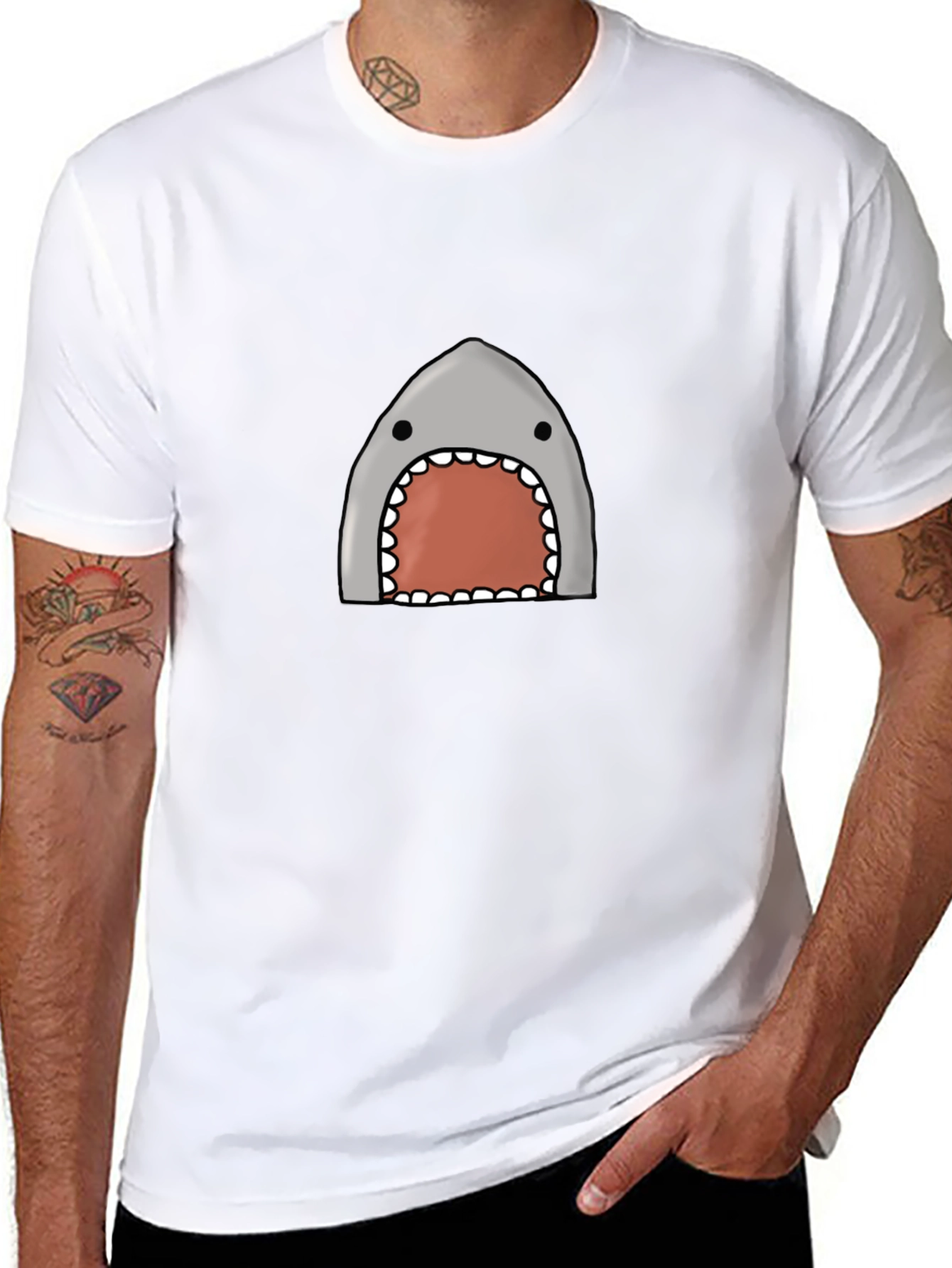 Shark Mouth Graphic Tee