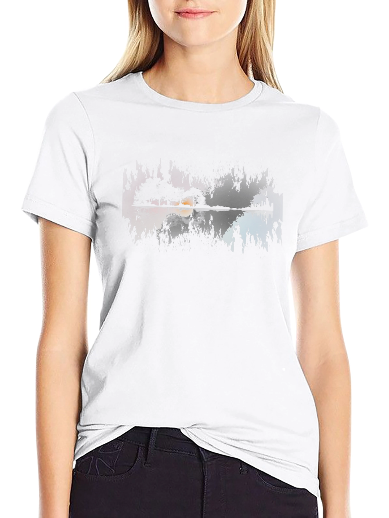 Nature Guitar Silhouette Black Tee