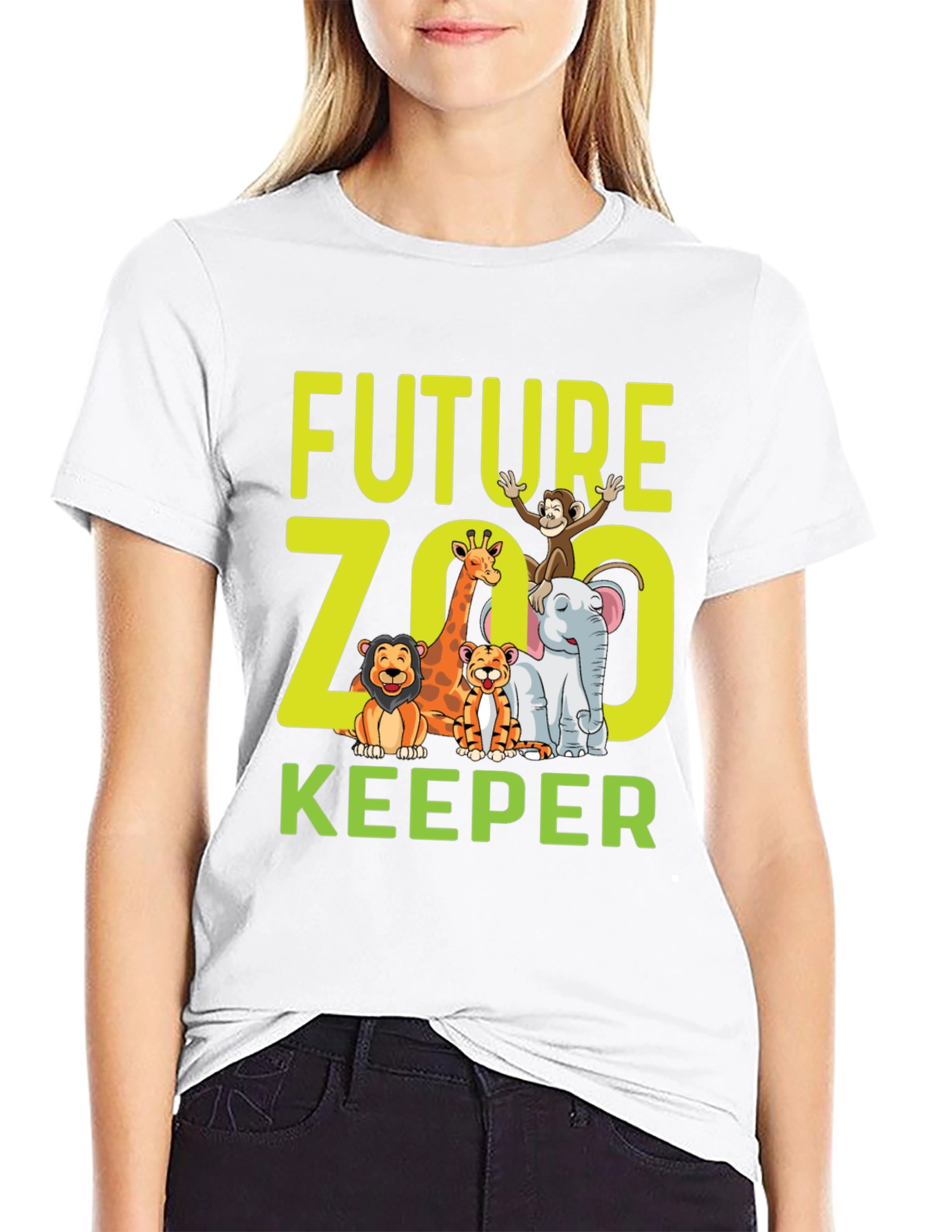 Future Zoo Keeper Graphic T-Shirt - Kids Animal Lover