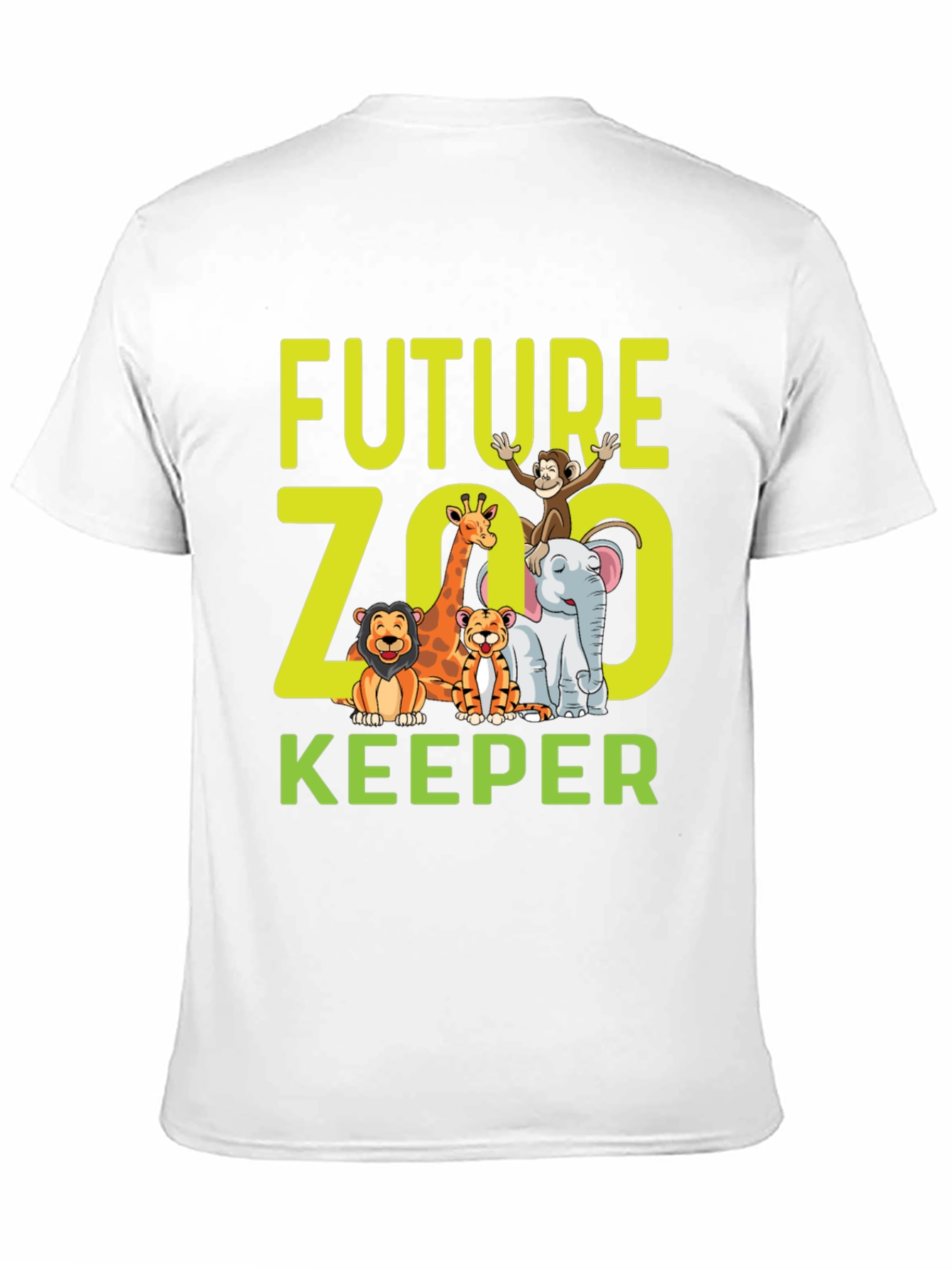 Future Zoo Keeper Graphic T-Shirt - Kids Animal Lover