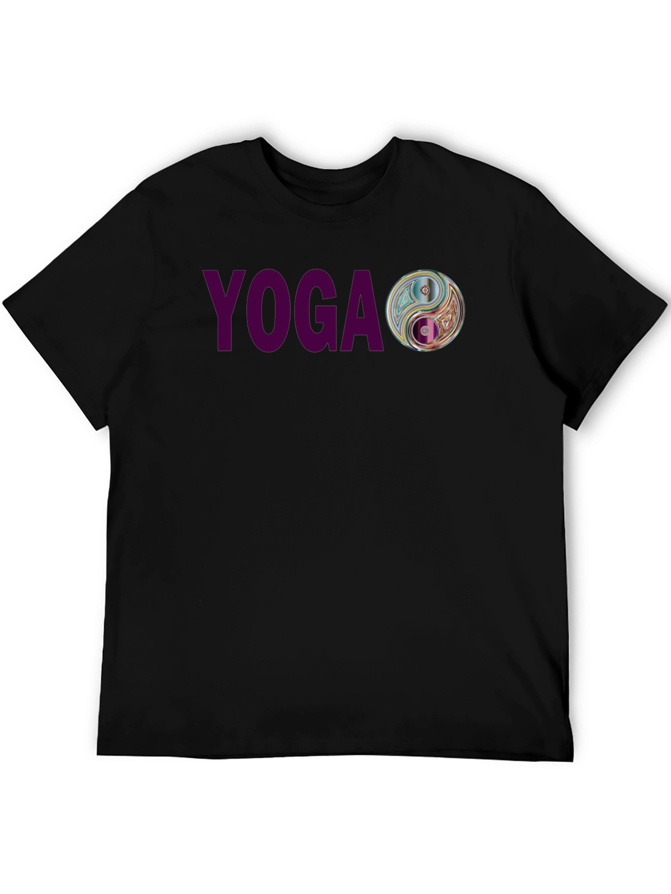 Yoga Yin Yang Graphic T-Shirt - Casual Comfort