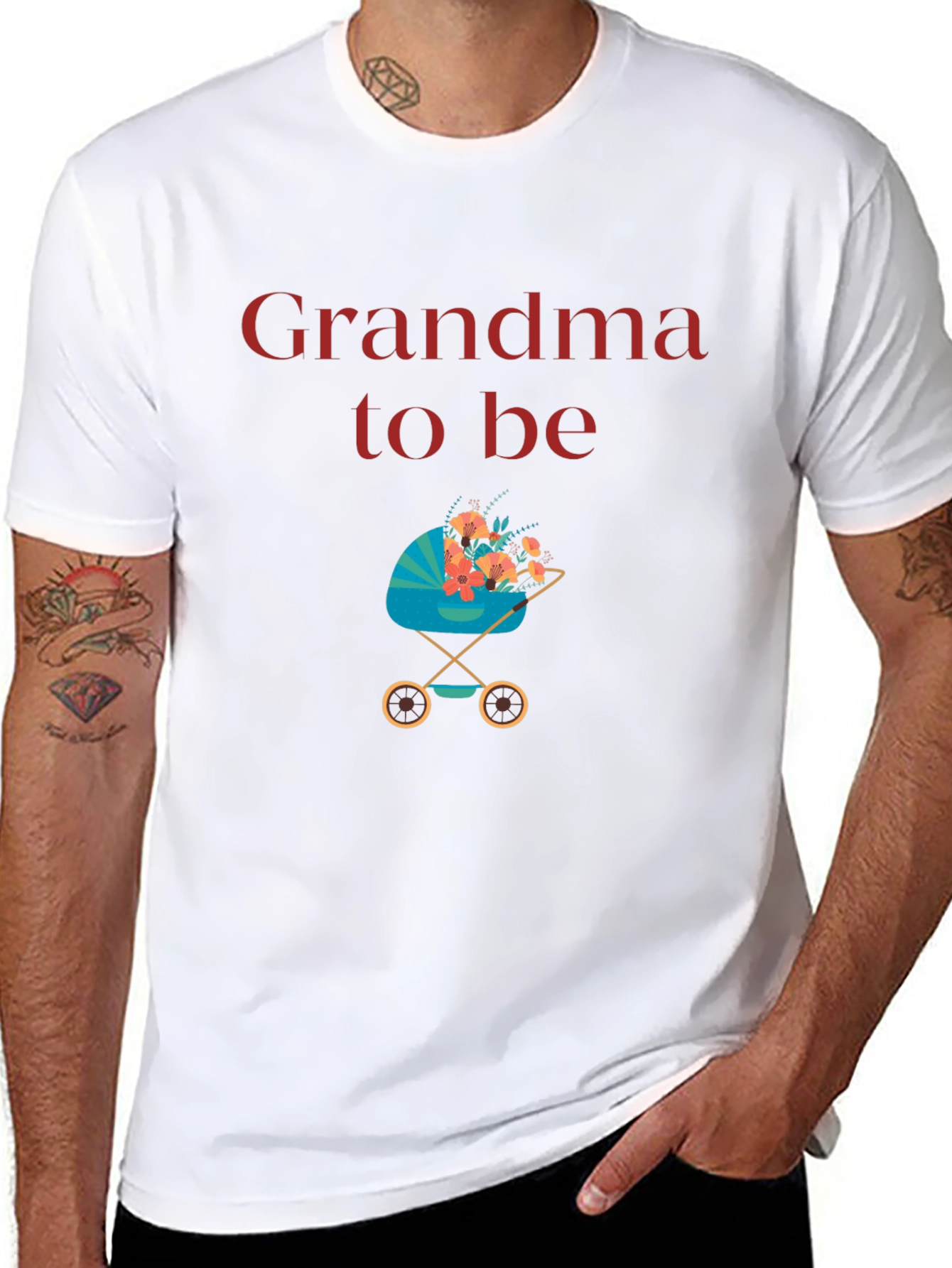 Grandma to Be Baby Shower Tee