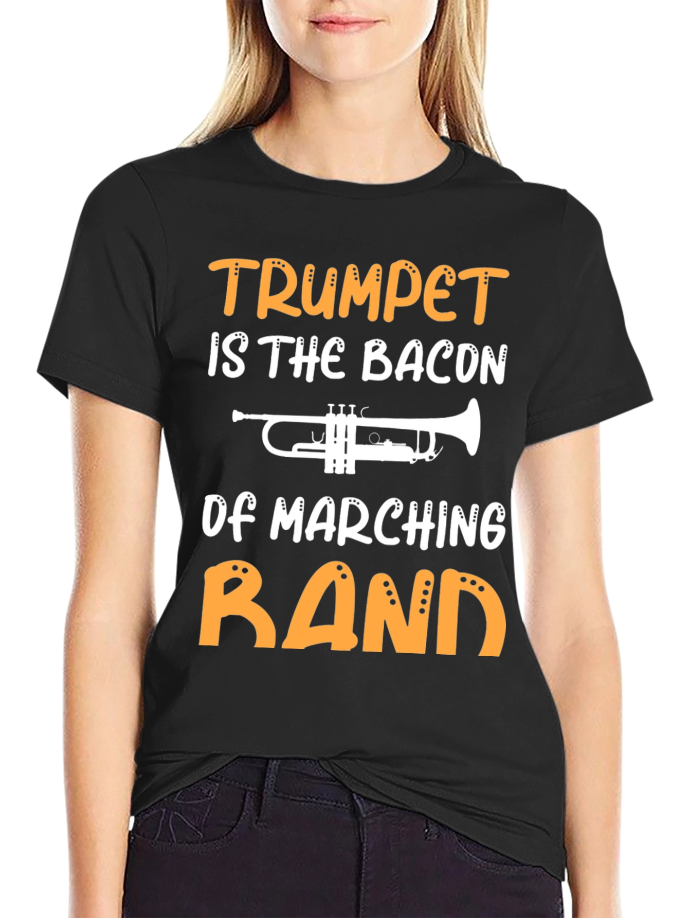Trumpet is the Bacon of Marching Band T-Shirt