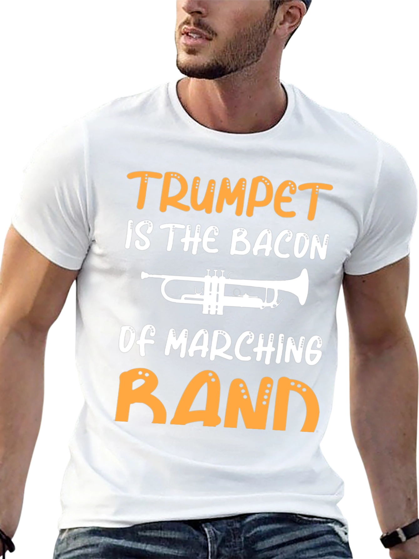 Trumpet is the Bacon of Marching Band T-Shirt