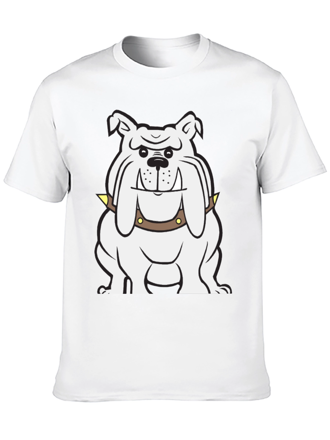 Bulldog Graphic Tee - Cool & Casual Black T-Shirt