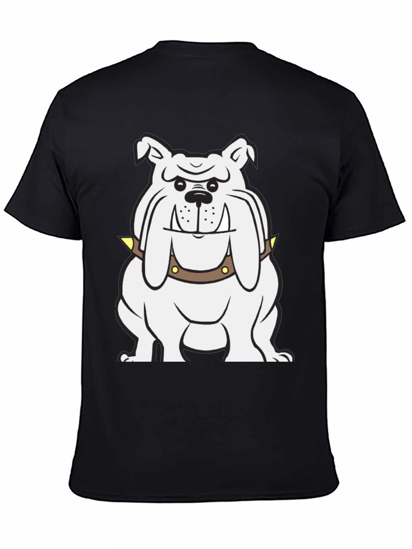 Bulldog Graphic Tee - Cool & Casual Black T-Shirt
