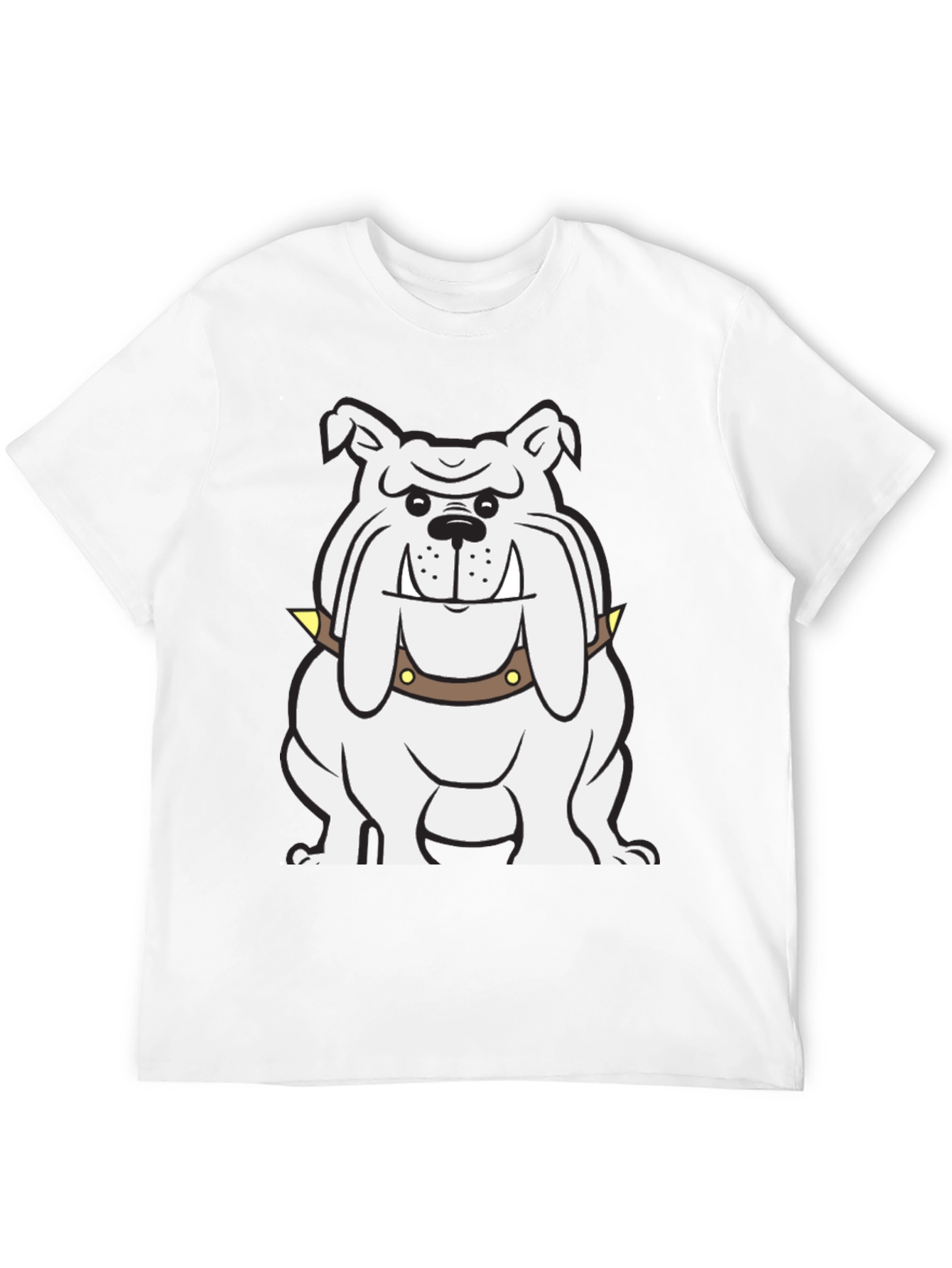Bulldog Graphic Tee - Cool & Casual Black T-Shirt