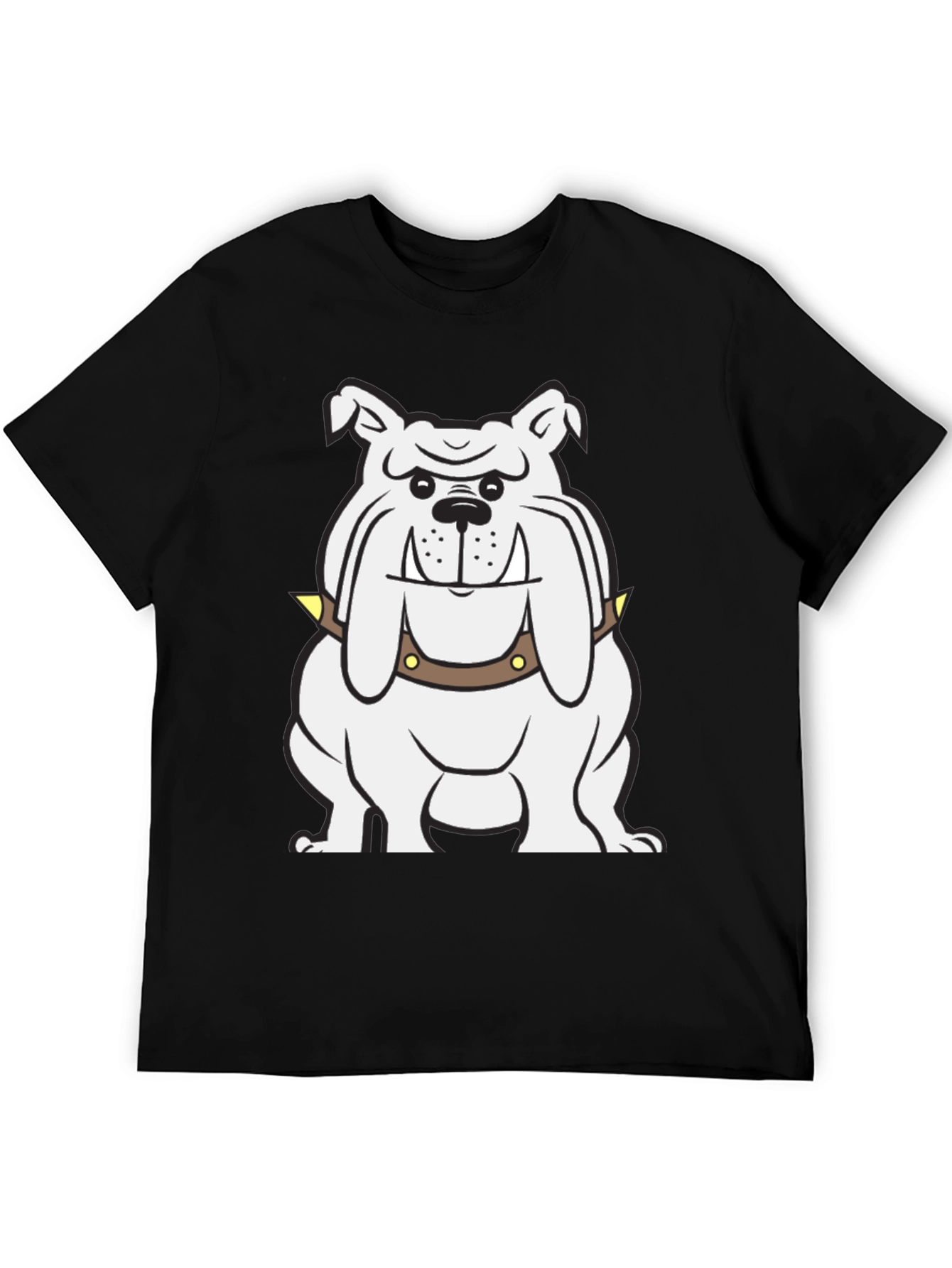 Bulldog Graphic Tee - Cool & Casual Black T-Shirt