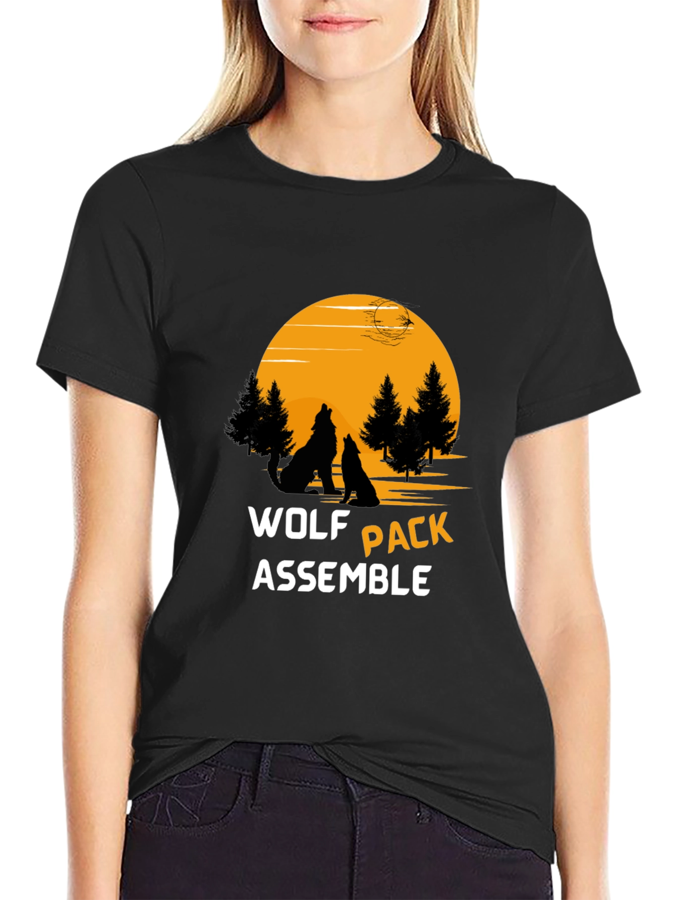 Wolf Pack Assemble Graphic Tee
