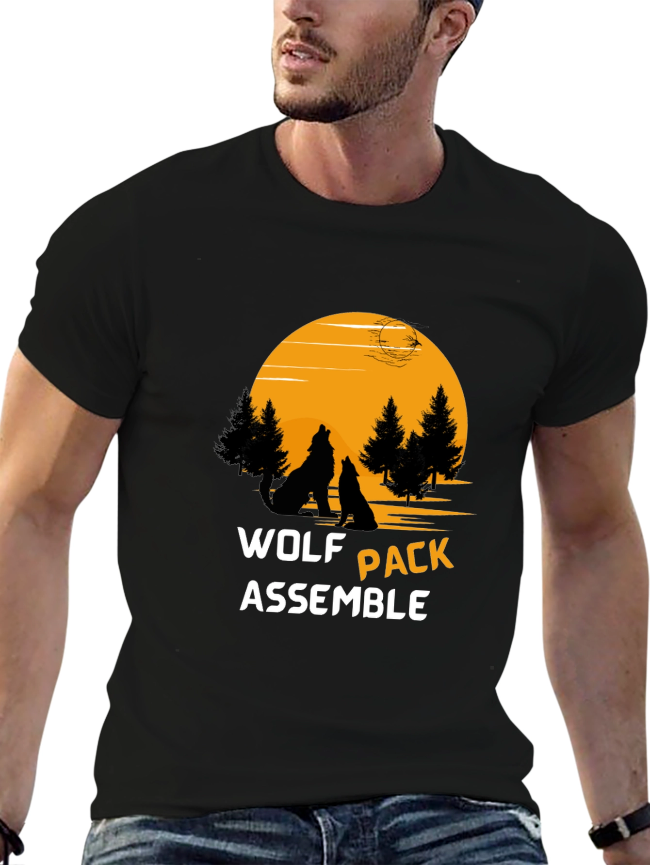 Wolf Pack Assemble Graphic Tee