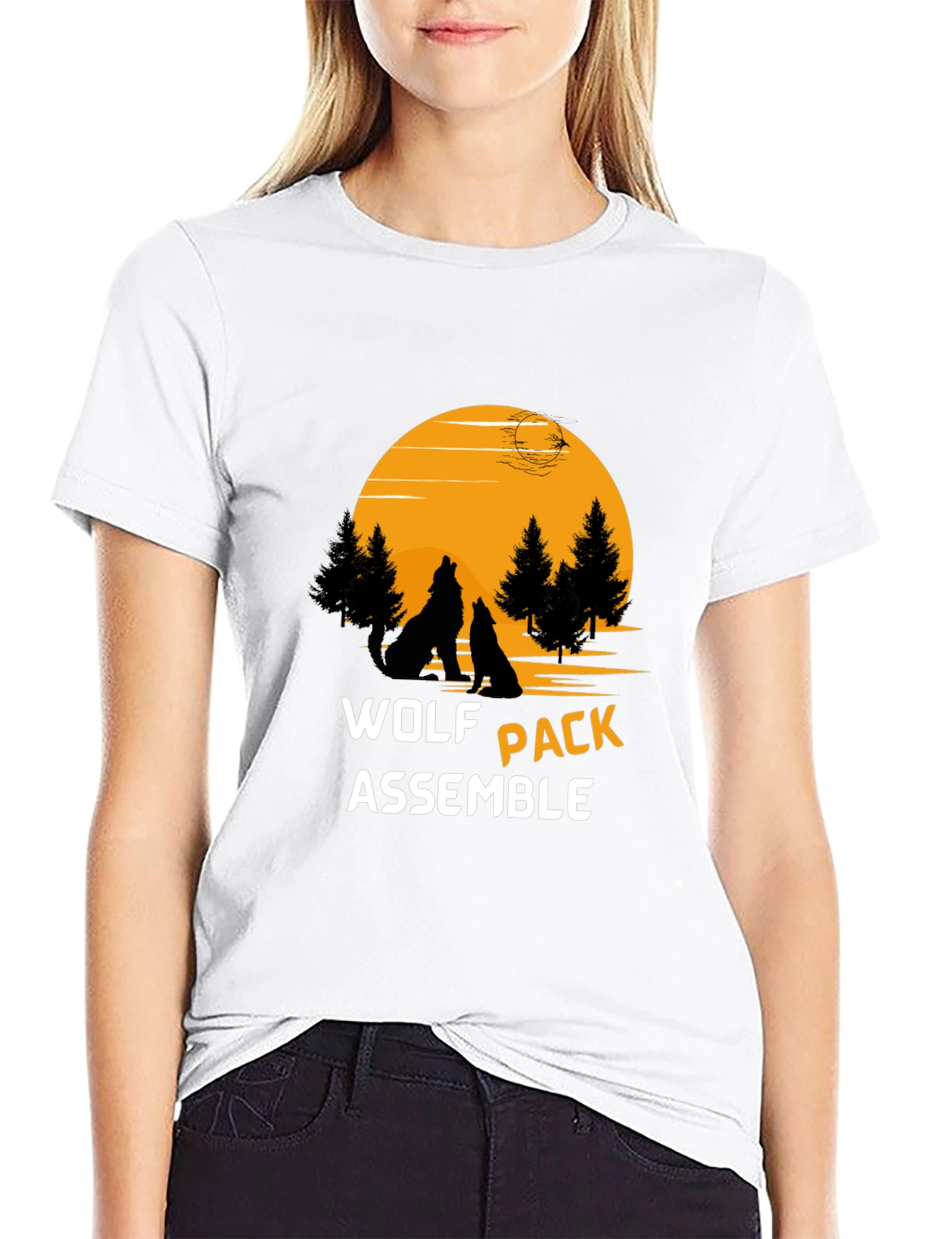 Wolf Pack Assemble Graphic Tee