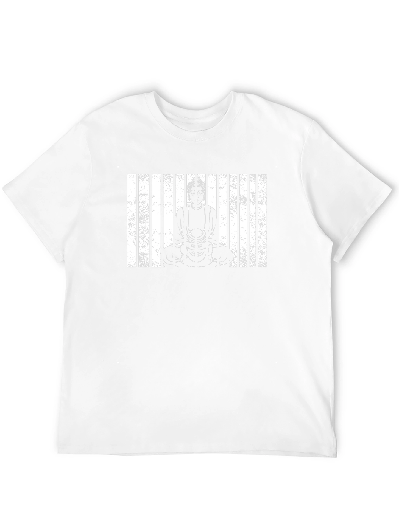 Buddha Graphic Print Mens T-Shirt