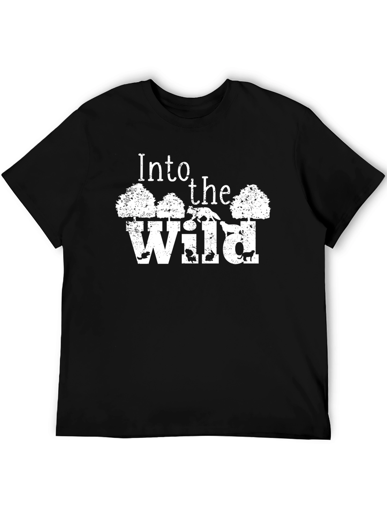 Into the Wild Graphic Tee - Nature Lovers T-Shirt
