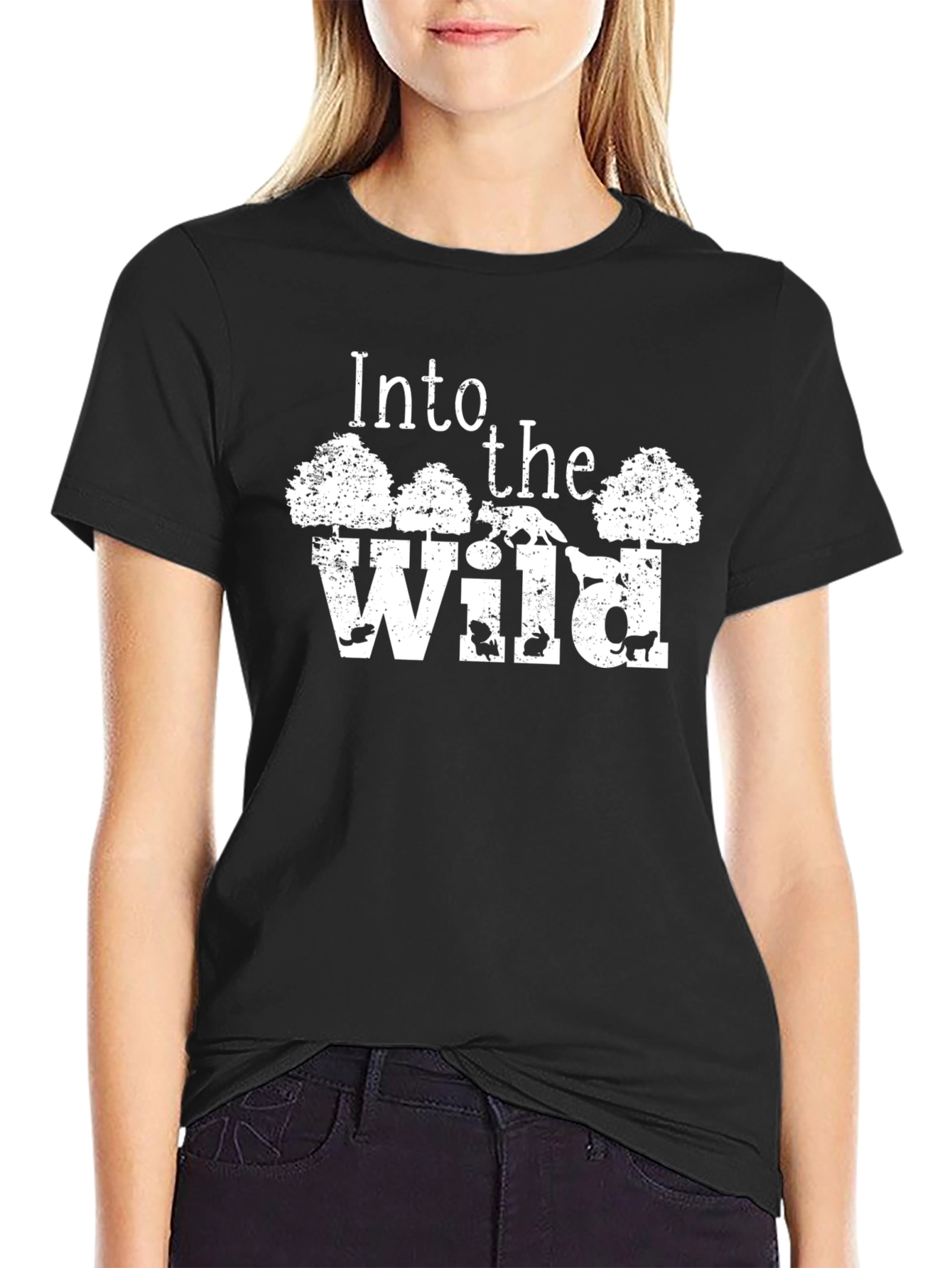 Into the Wild Graphic Tee - Nature Lovers T-Shirt