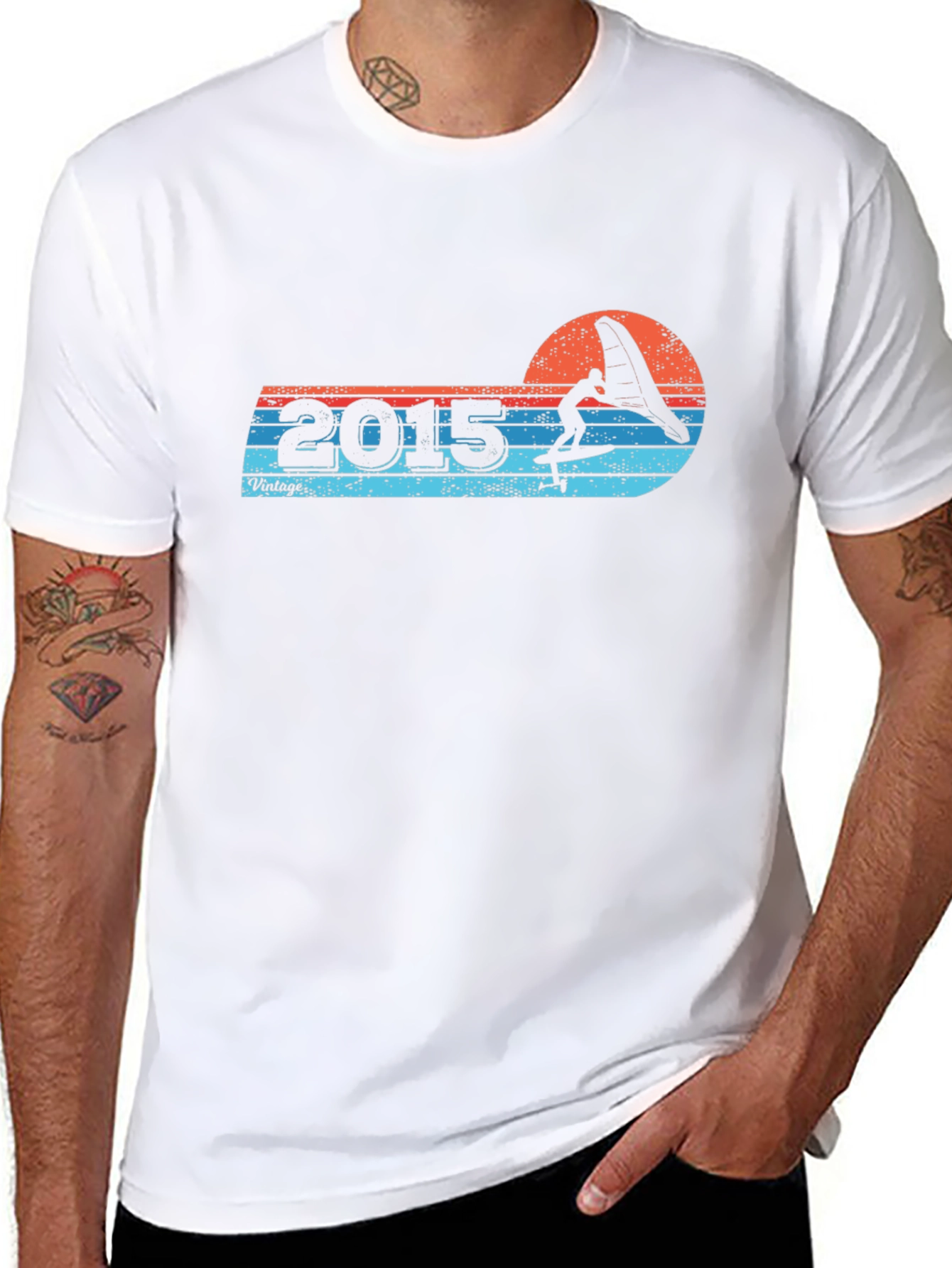 Retro 2015 Watersport Graphic Tee