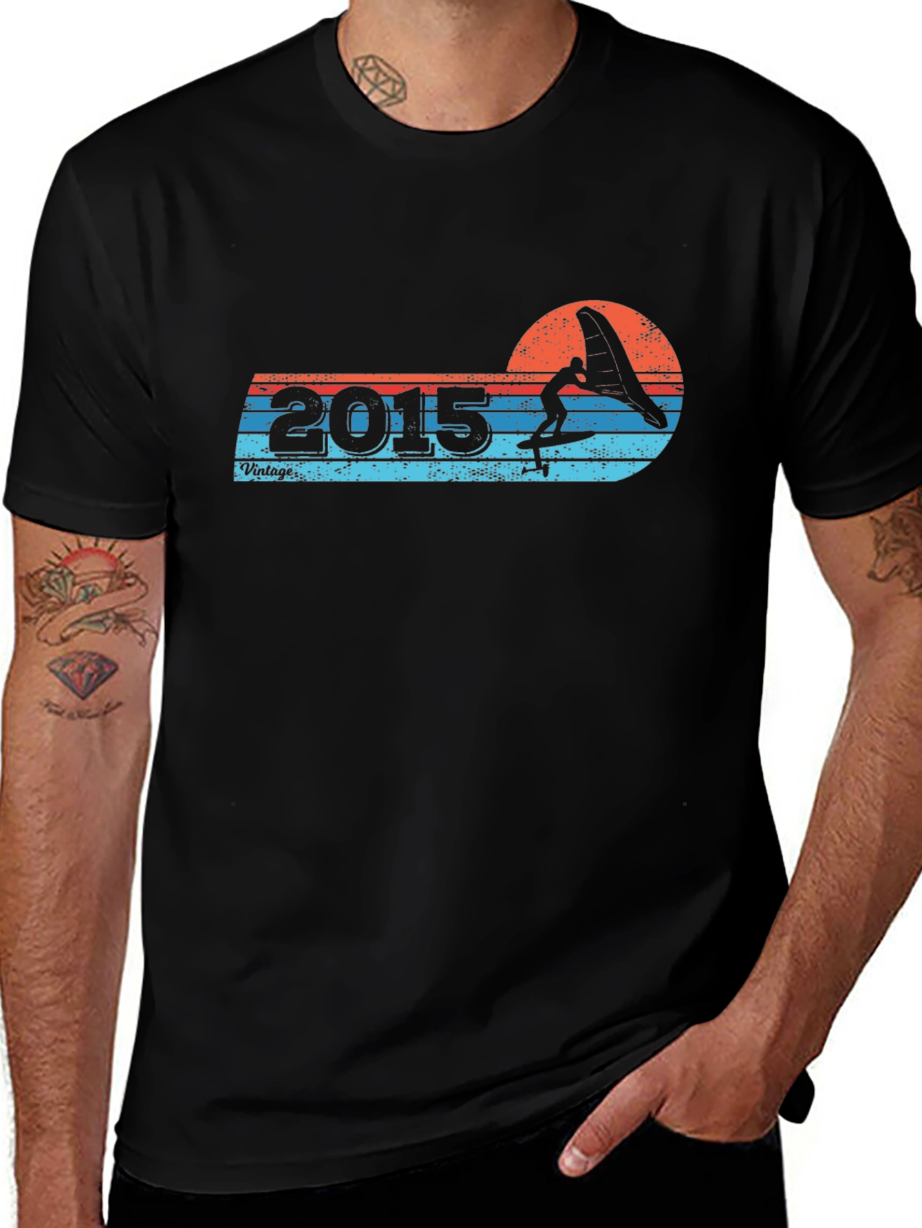 Retro 2015 Watersport Graphic Tee