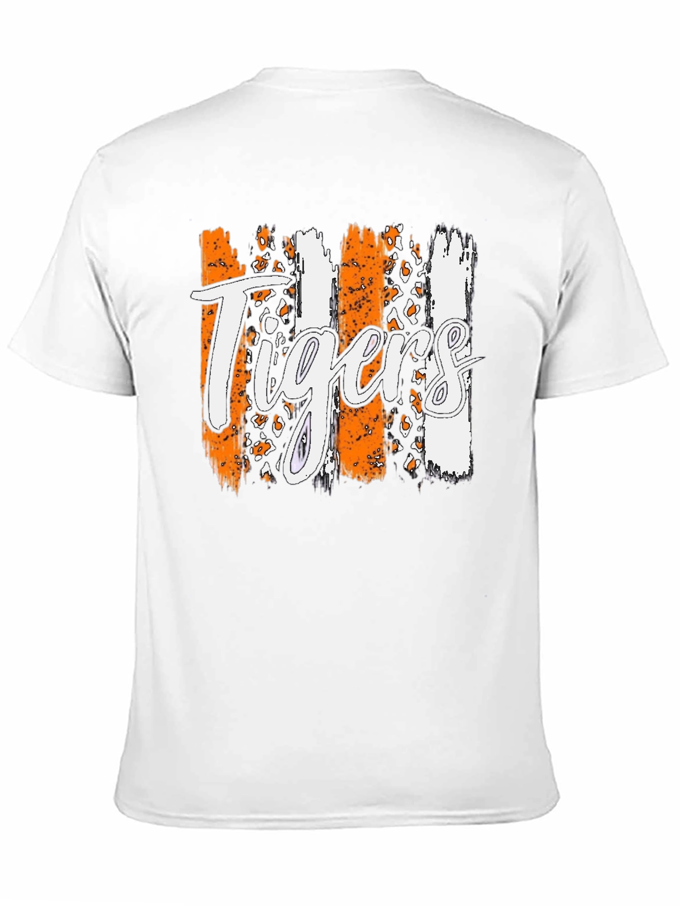 Tigers Graphic Tee - Stylish Black T-Shirt